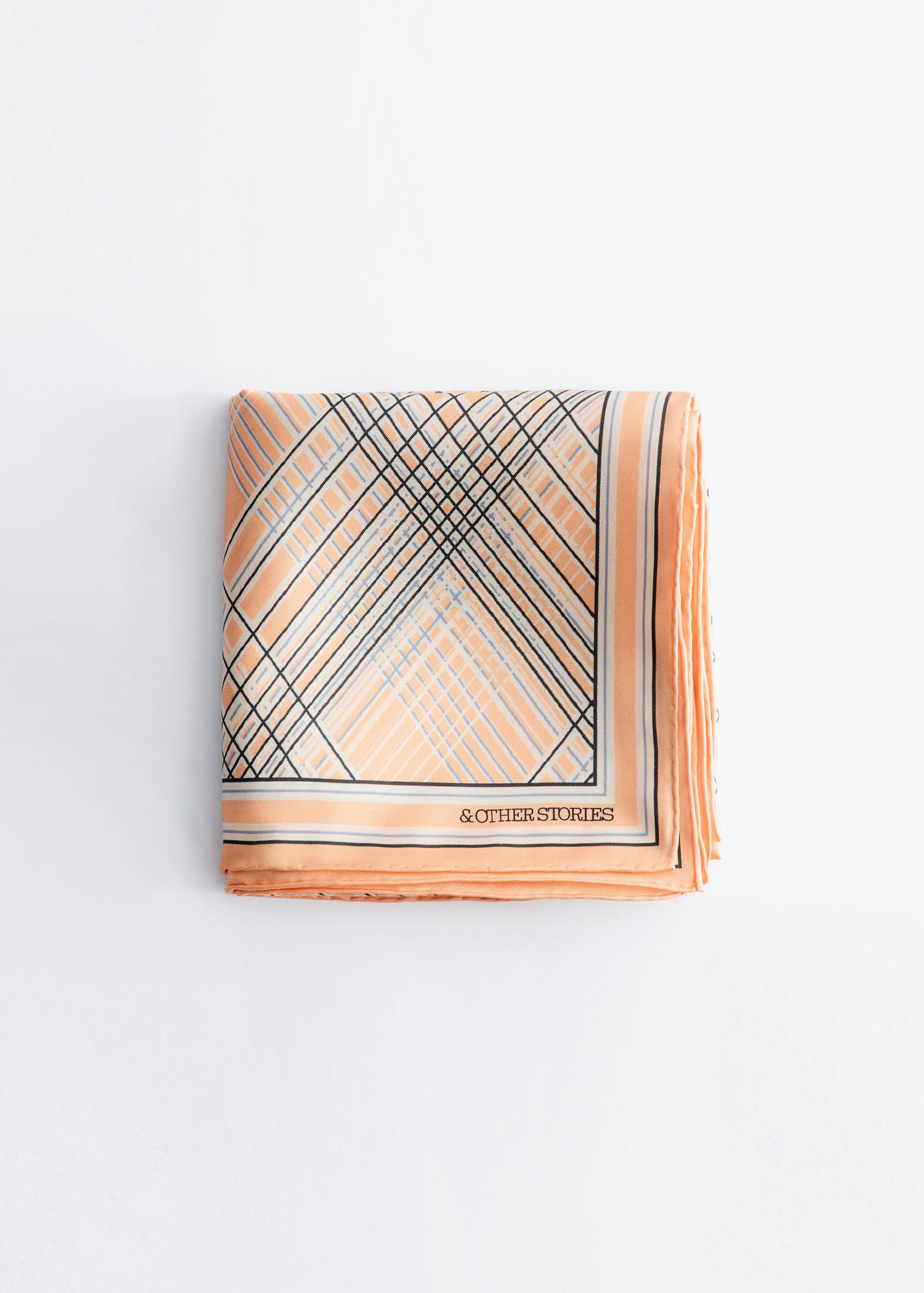 Image of Printed Silk Scarf