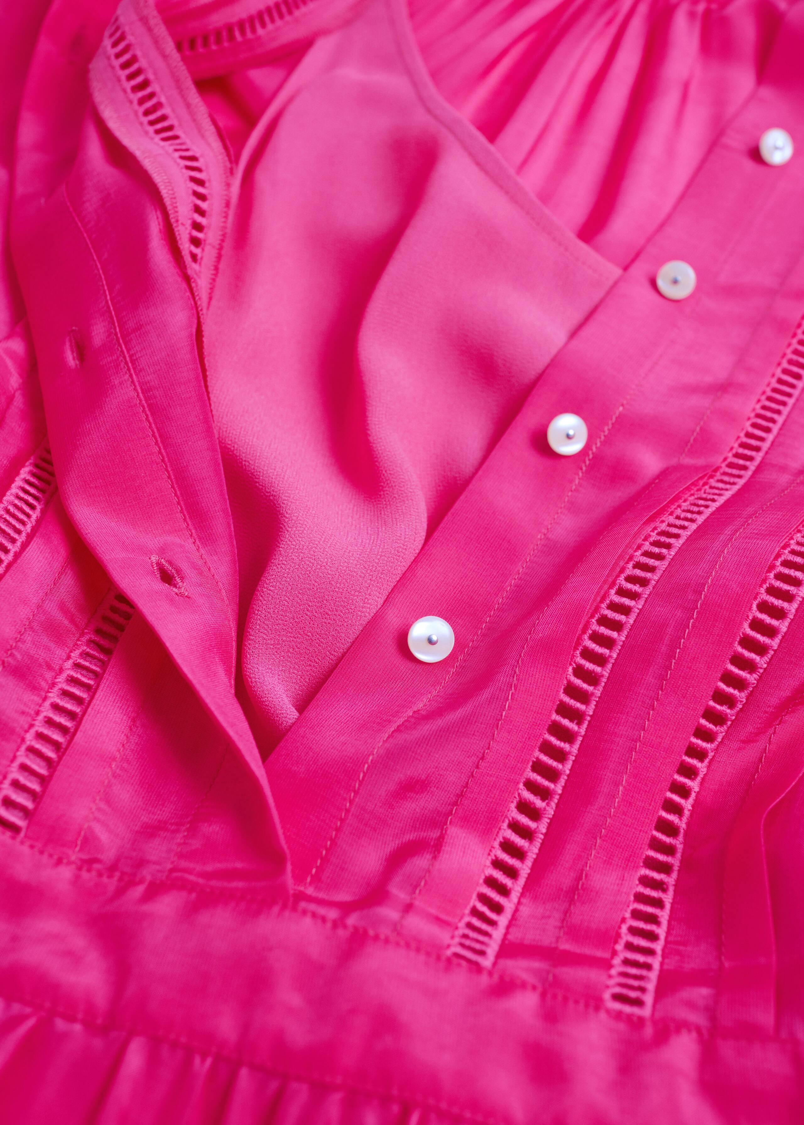 Relaxed Lace Trimmed Tunic Dress - {{variantName}} - Descrizione dettagliata