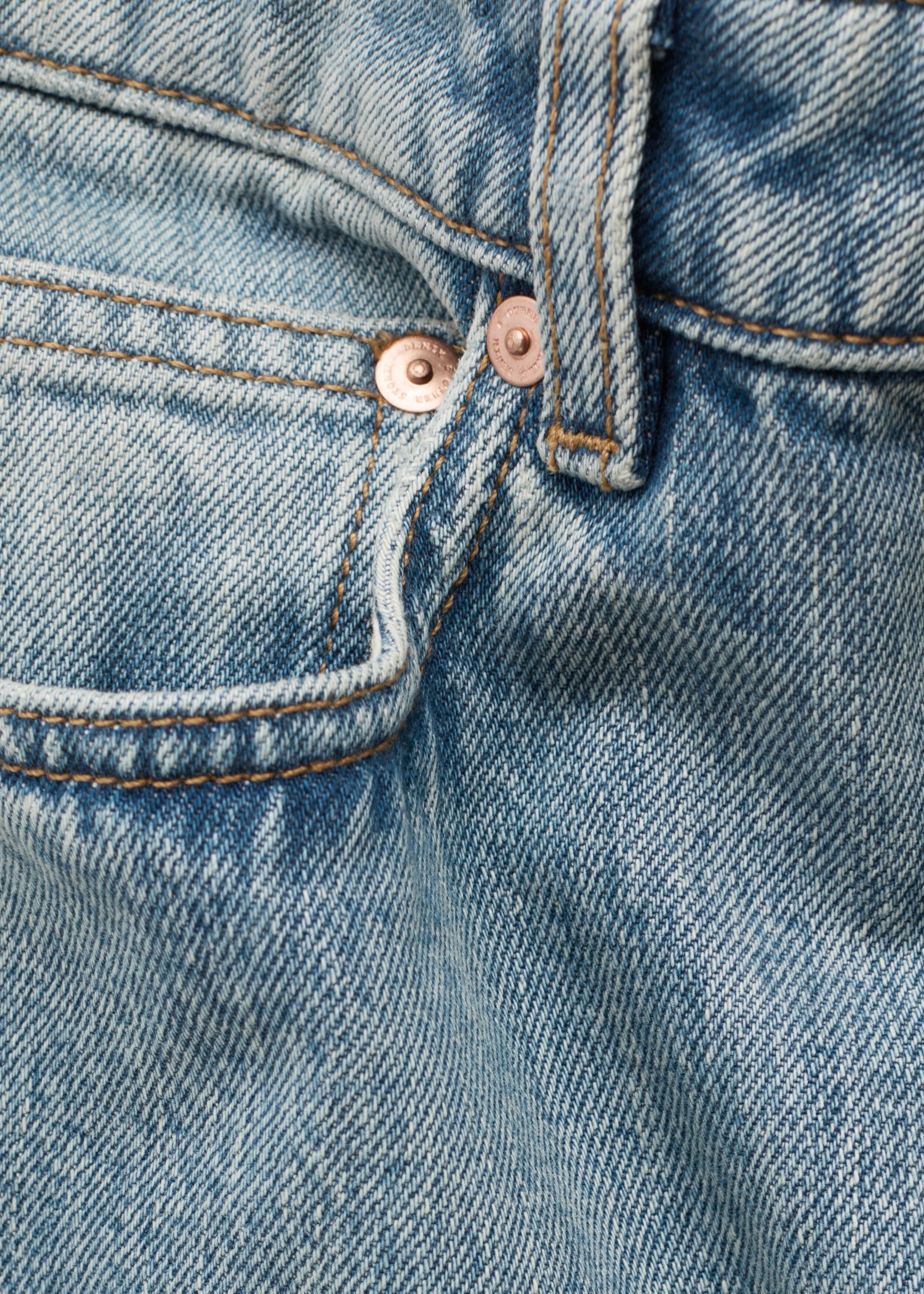 Mid-Waist Bootcut Jeans - Retro Blue - Still Life