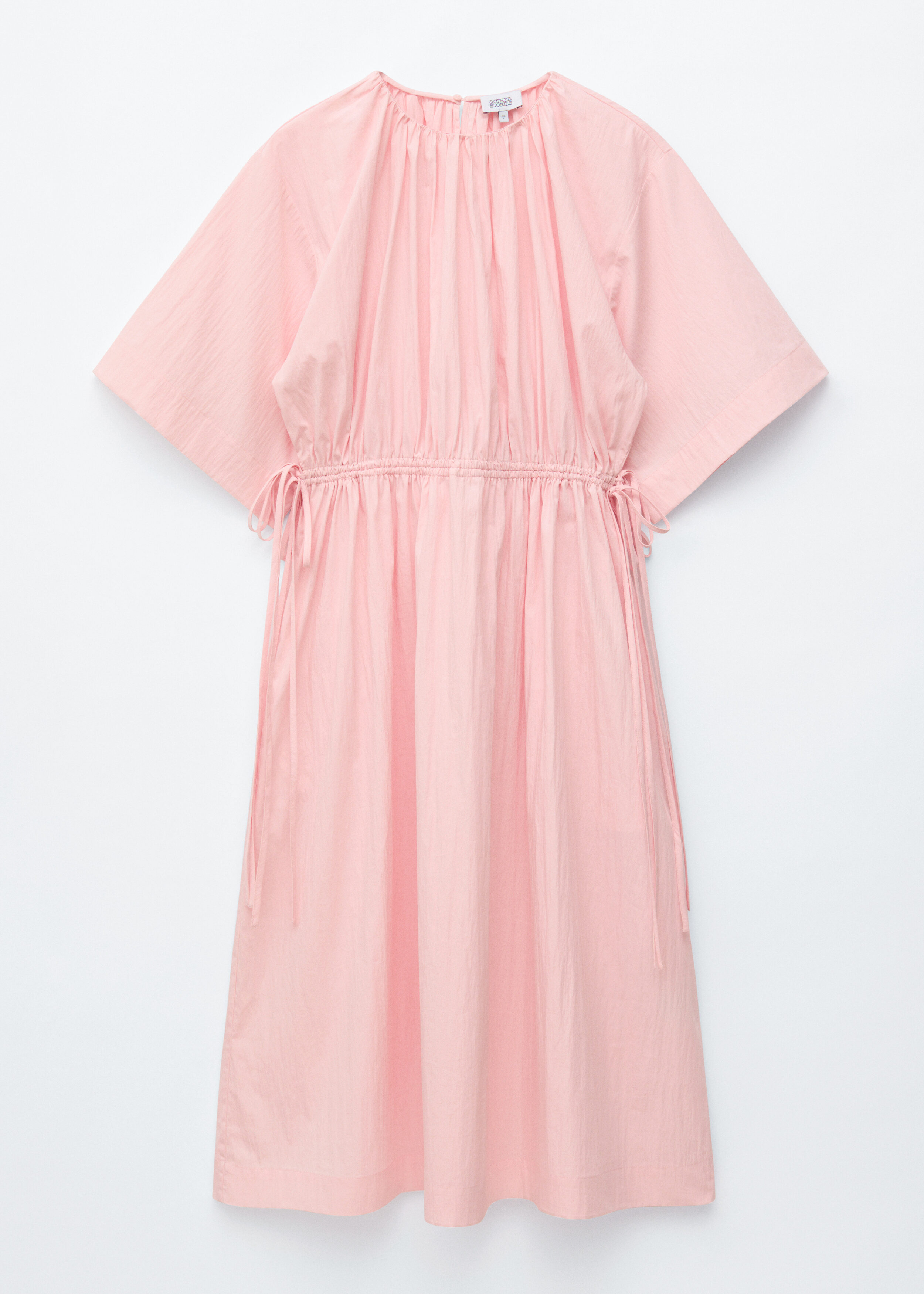 Drawstring Midi Dress