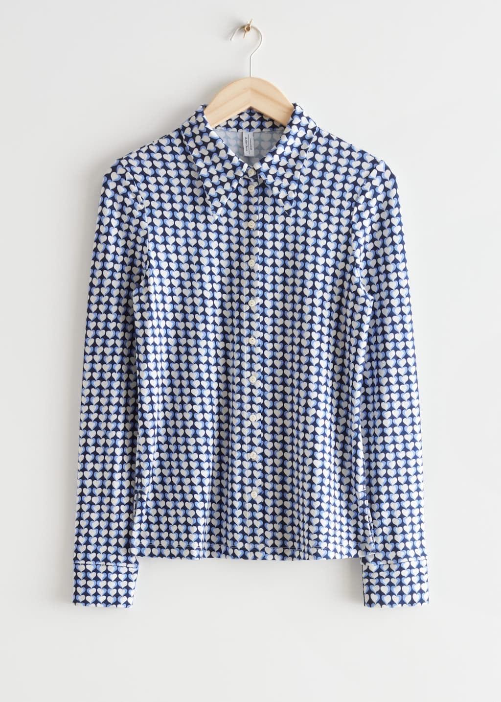 Fitted Shirt - Navy - Bodegón