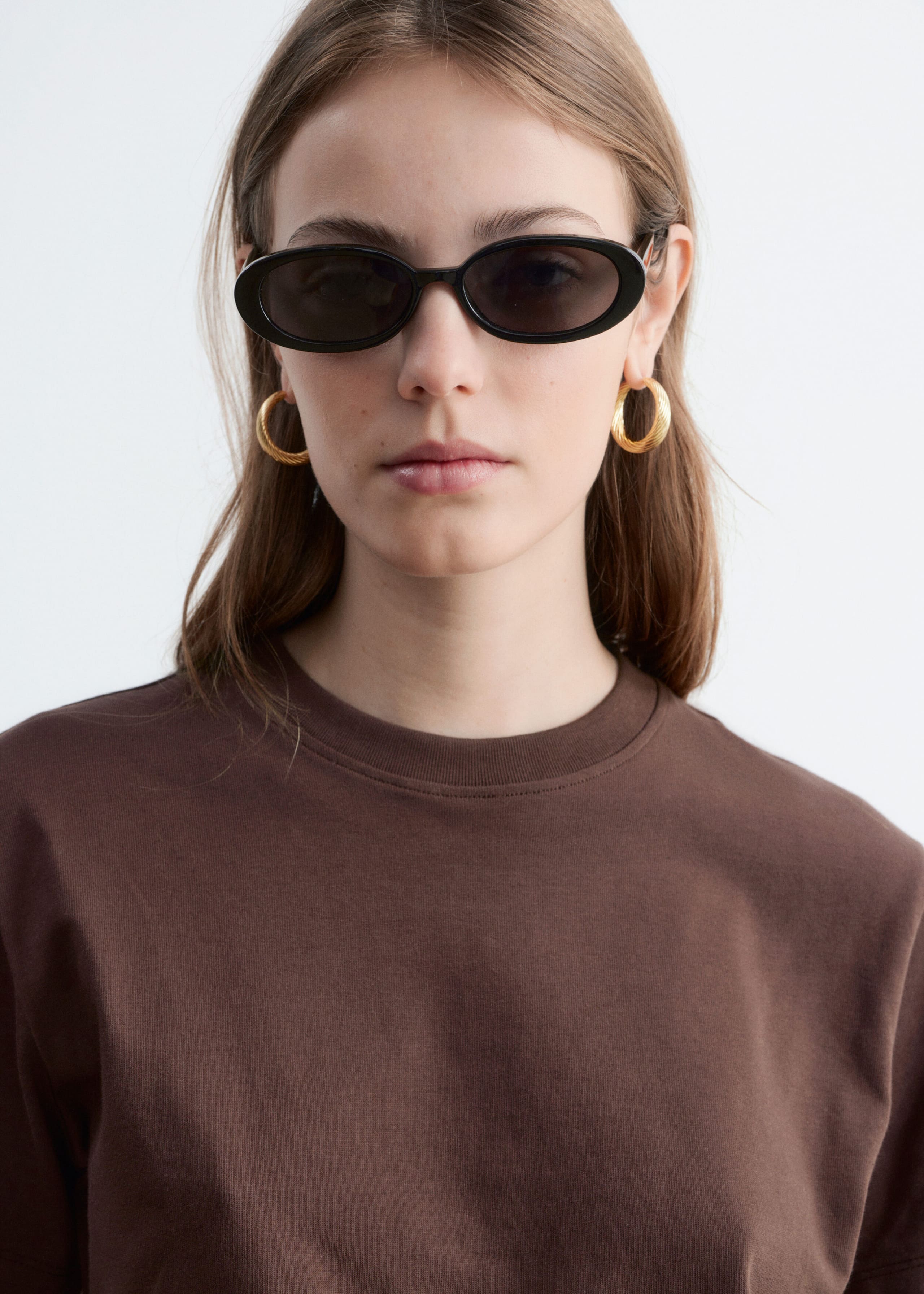 Image of Cotton Crew-Neck T-Shirt
