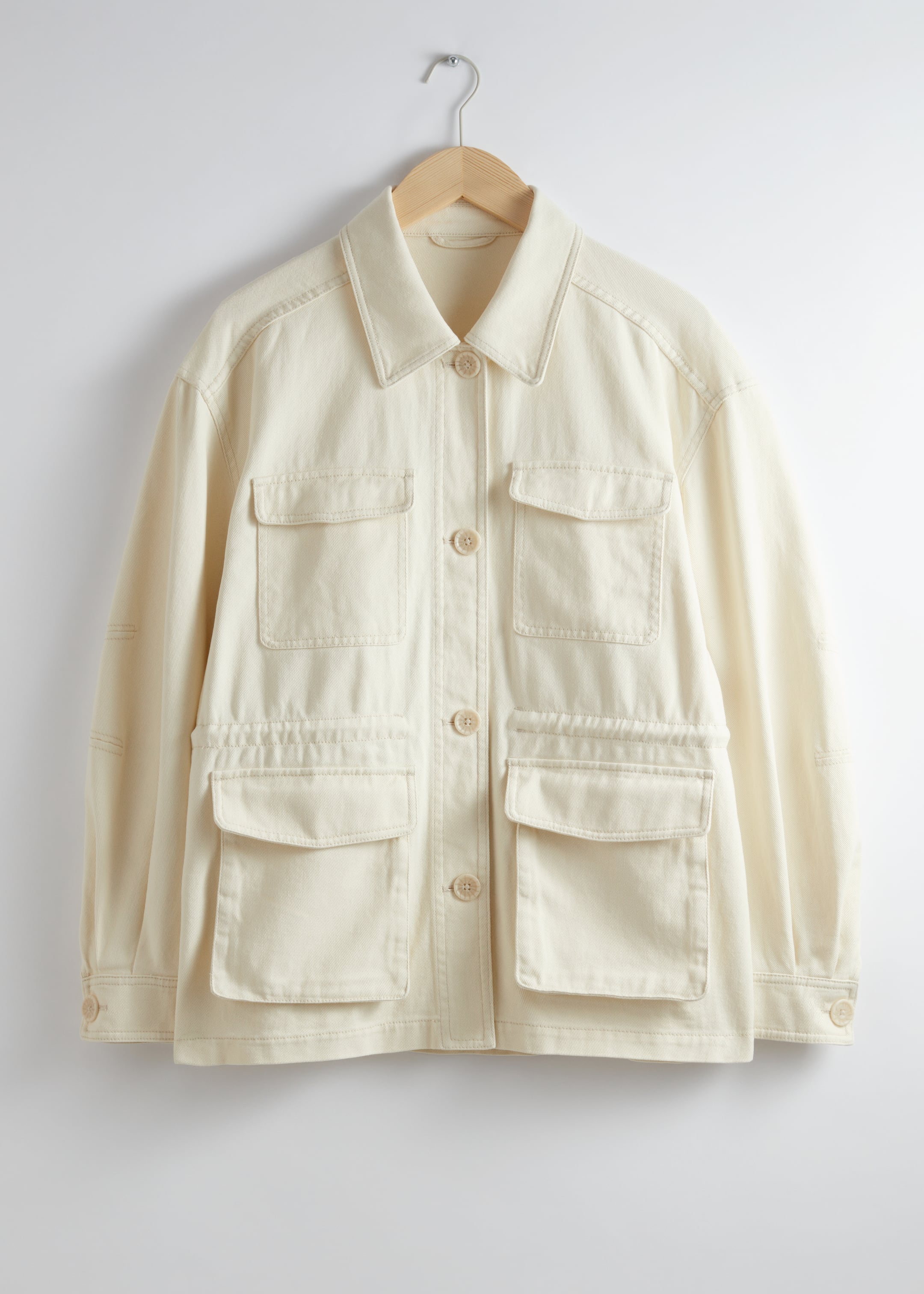 View larger image: Workwear Jacket - Cream - Ladies | H&M GB 1