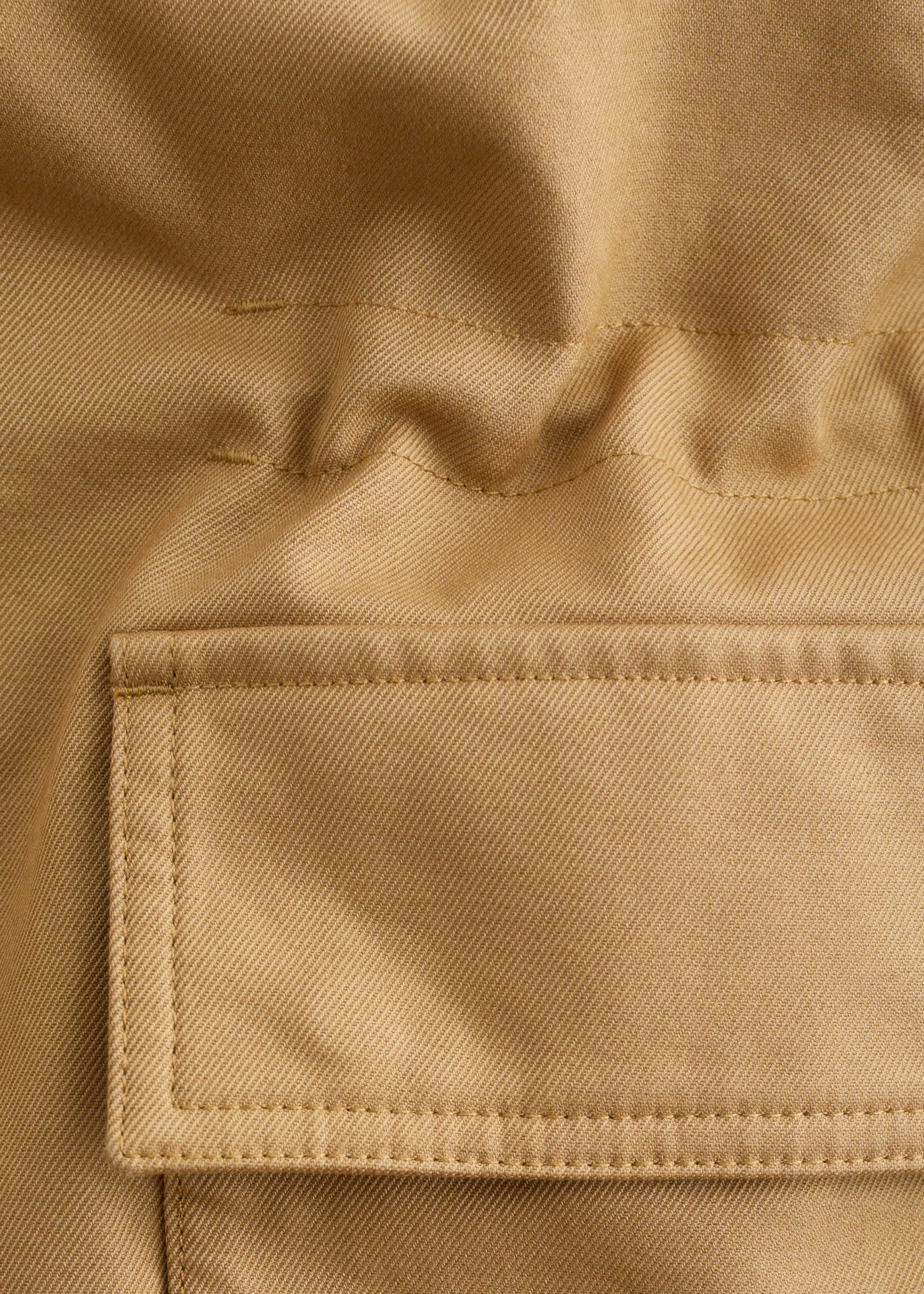 Image of Oversized Drawstring Utility Jacket