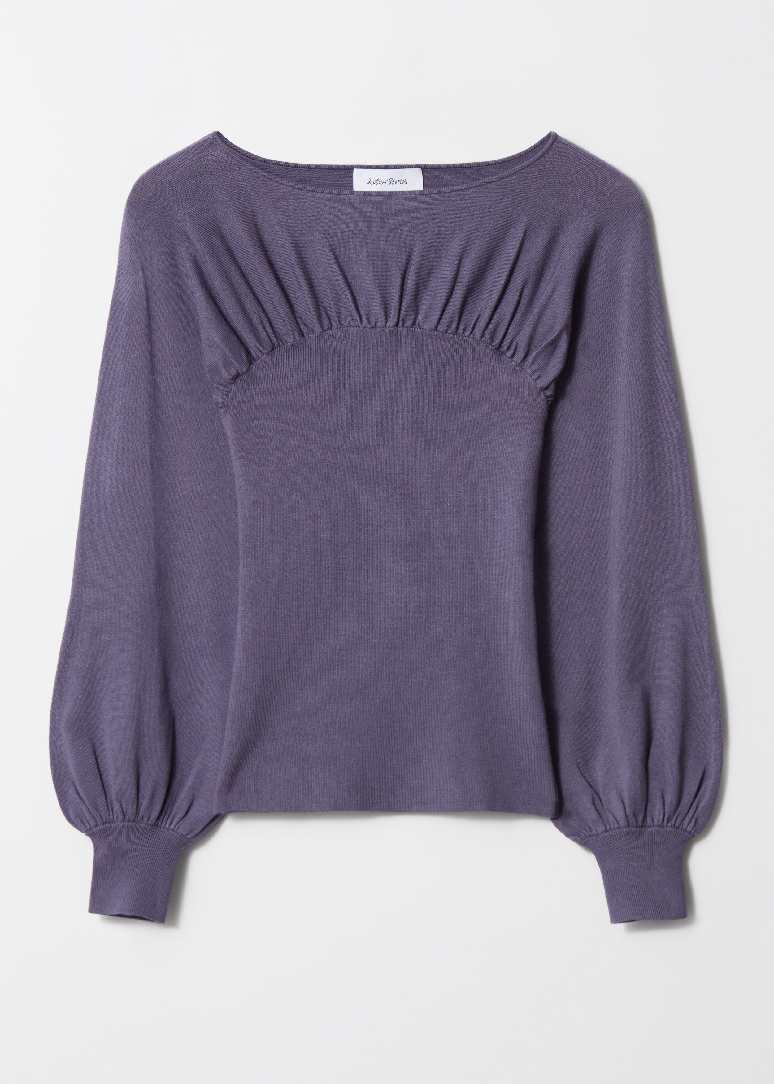 Ruched Sweater