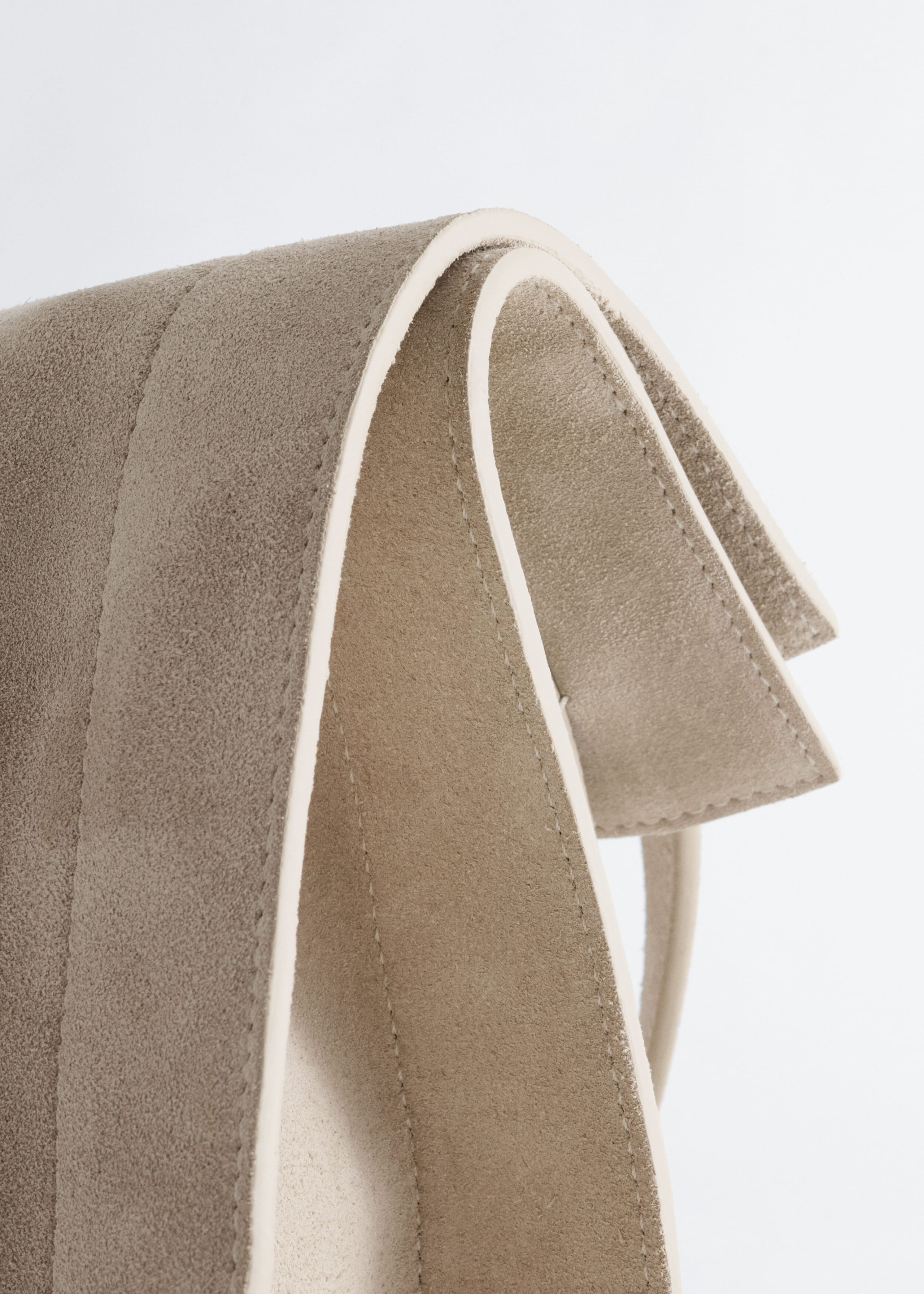 Soft Drape Open Tote - Beige - Still Life