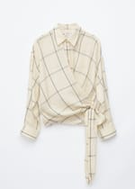 Off White/Checked