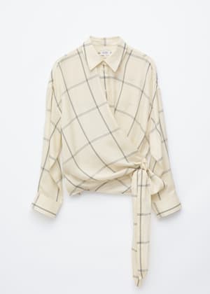 Off White/Checked