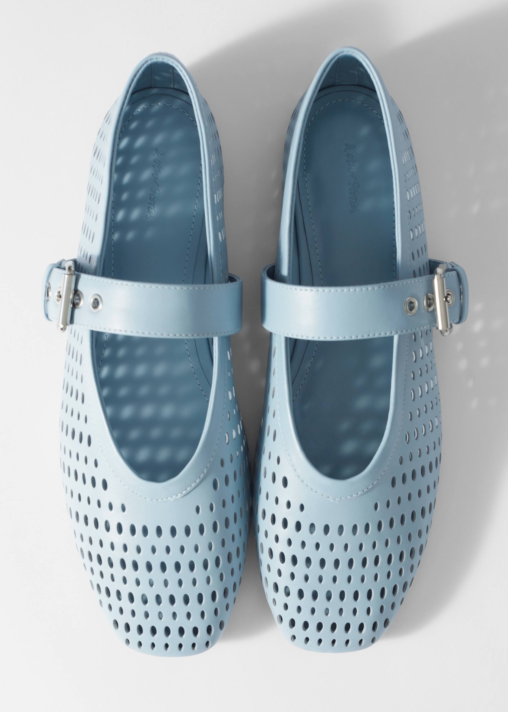 View larger image: Mary-Jane Ballet Flats - Baby blue - Ladies | H&M GB 3