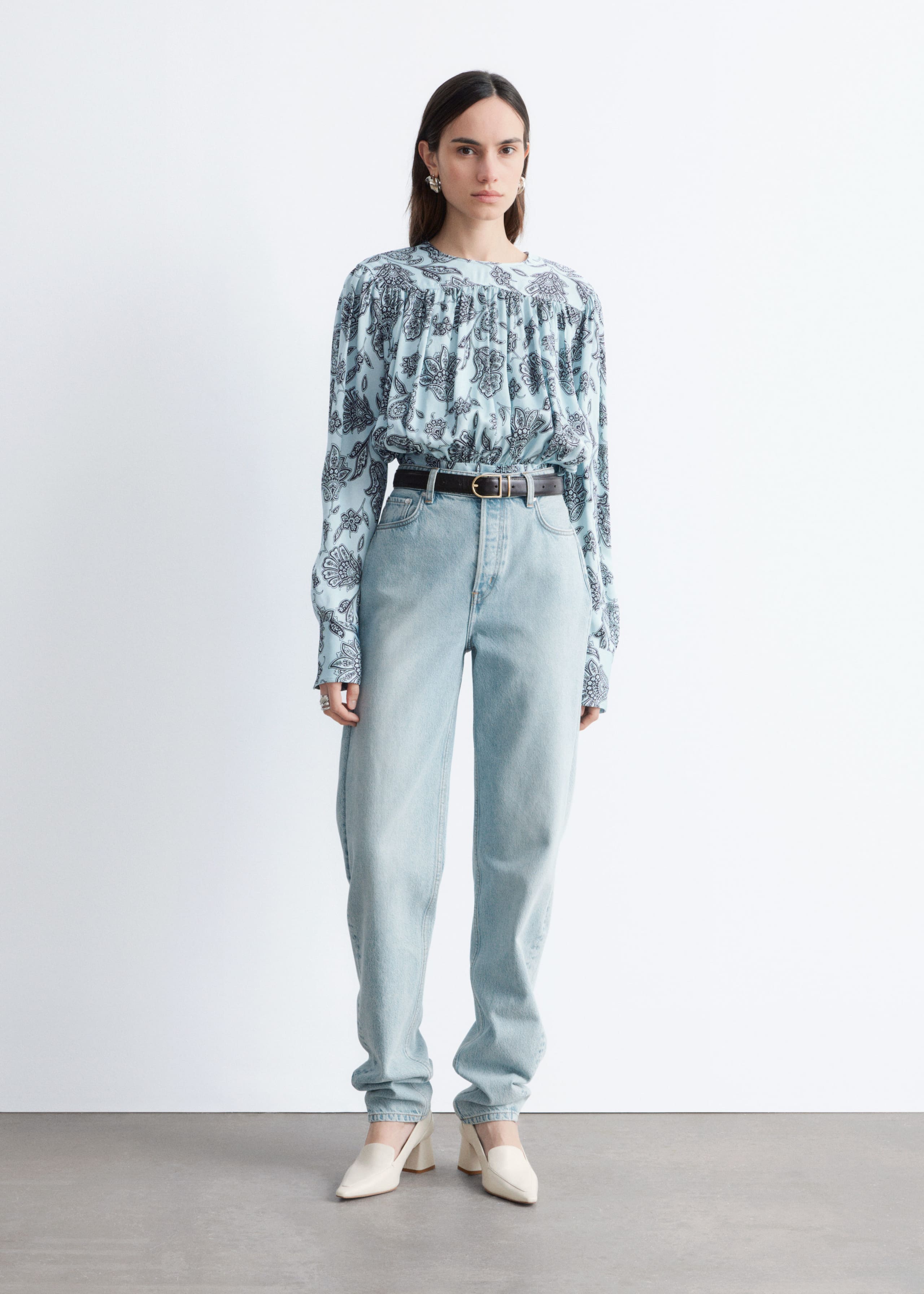 Image of Bluse mit Raffungen