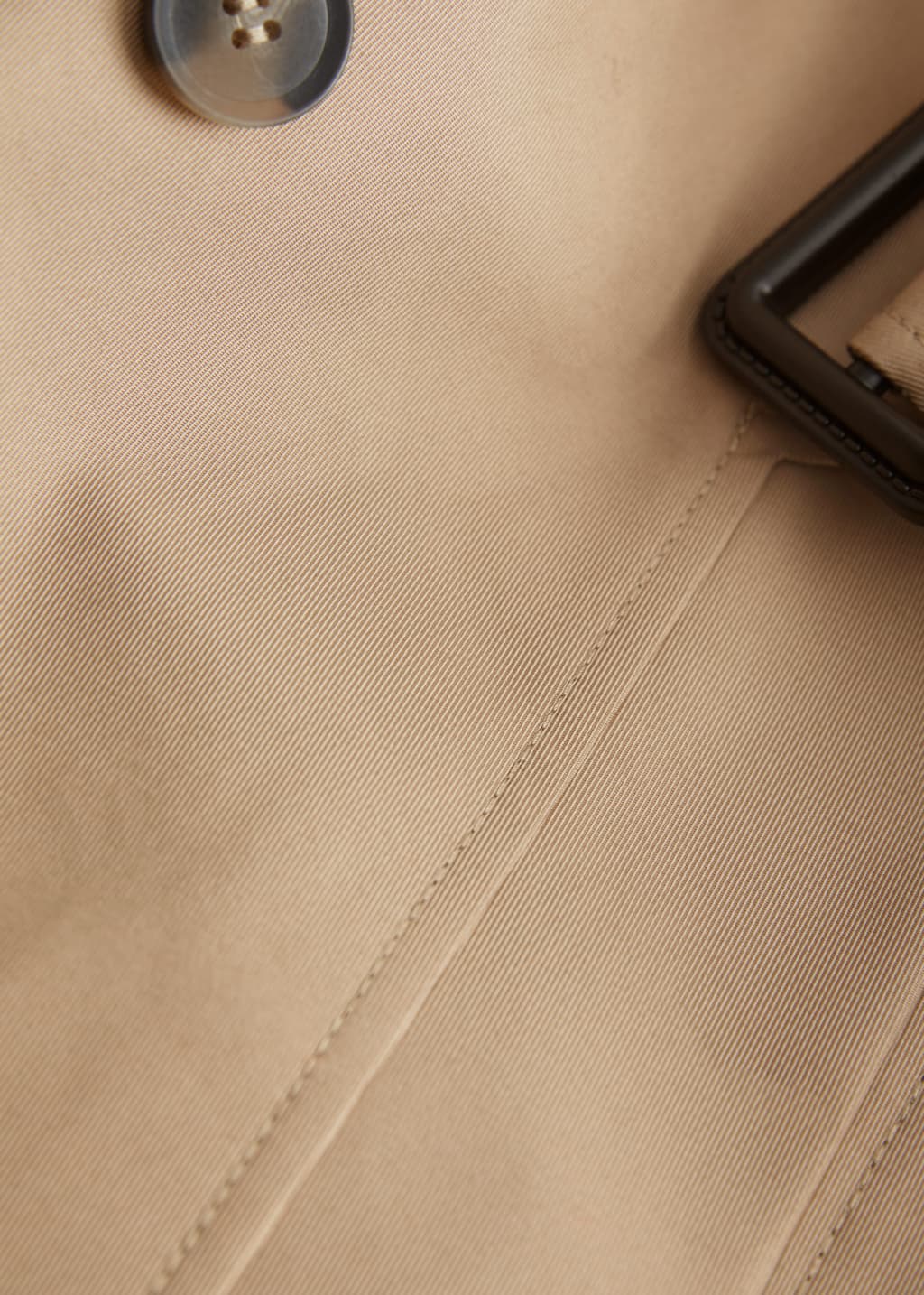 Wide Belt Trench Coat - {{variantName}} - Descriptive Detail