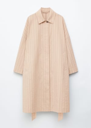 Beige/Pinstripes