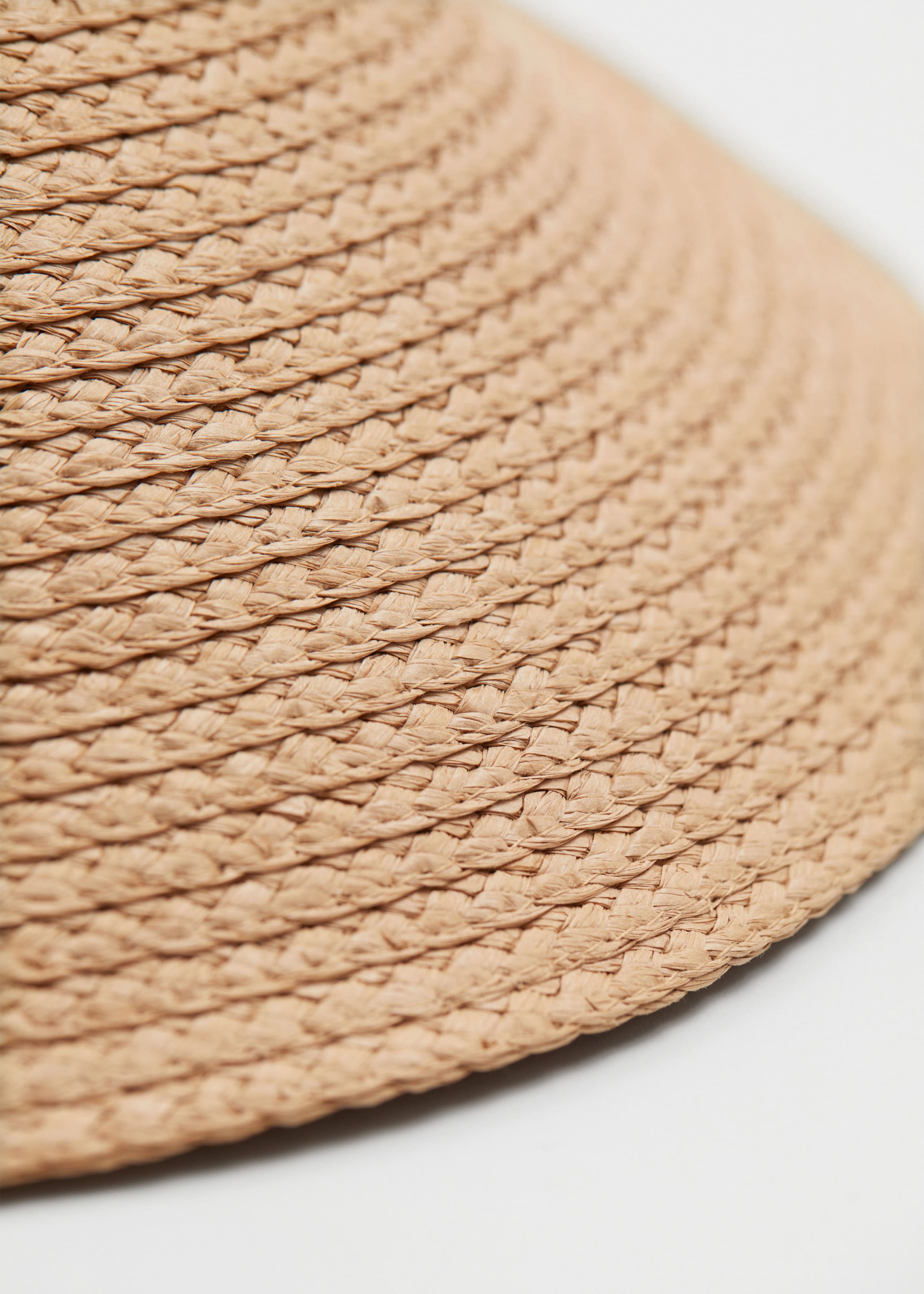 Wide Brim Straw Hat - {{variantName}} - Descriptive Detail