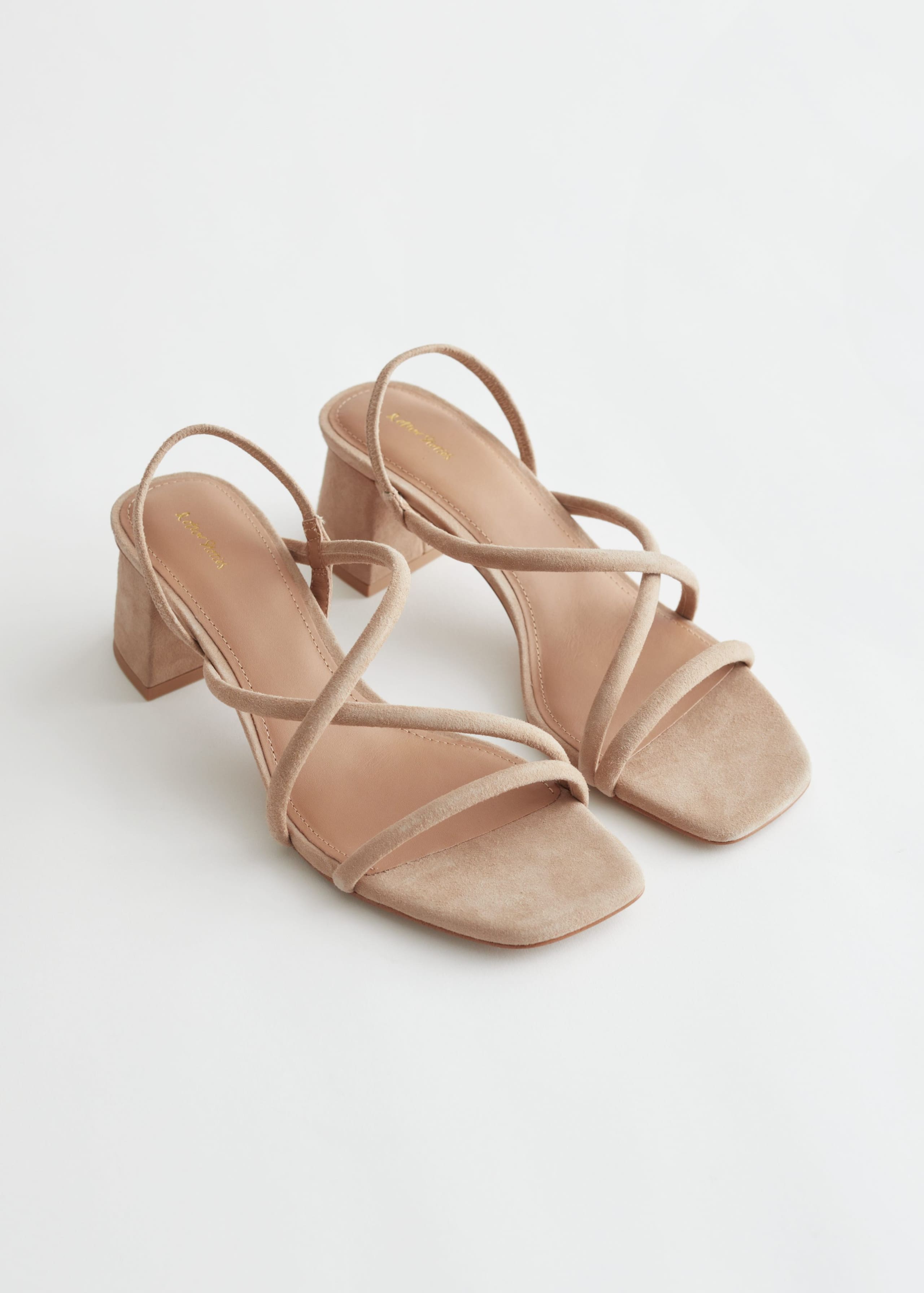Image of Strappy Block Heel Sandals