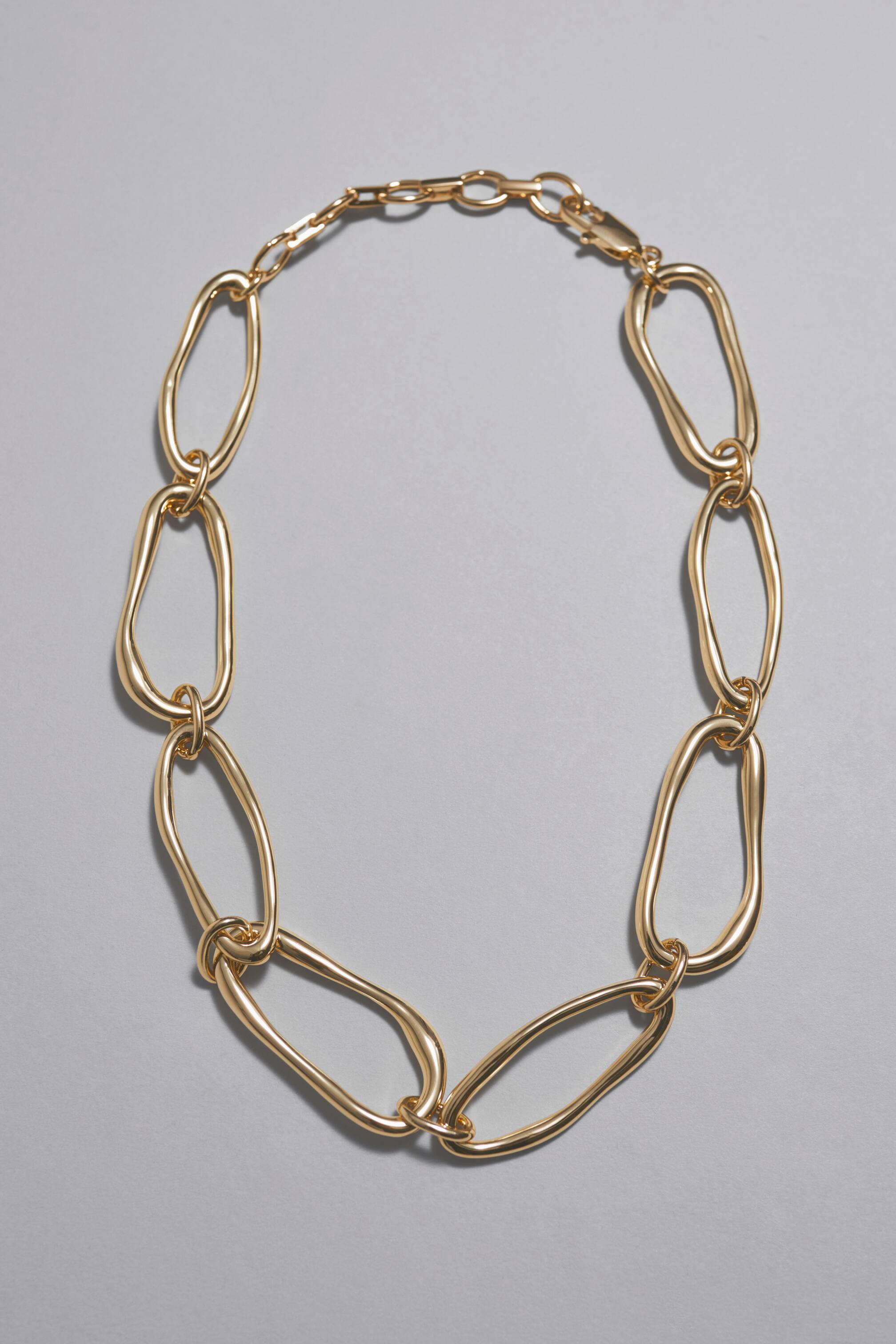10 Goudkleurige Kettingen Van Roestvrij Staal – 45 Cm, 2 Mm Breed, Met Karabijnsluiting, Ideaal Voor Hangers En Eigen Sieraden 4 miniatura