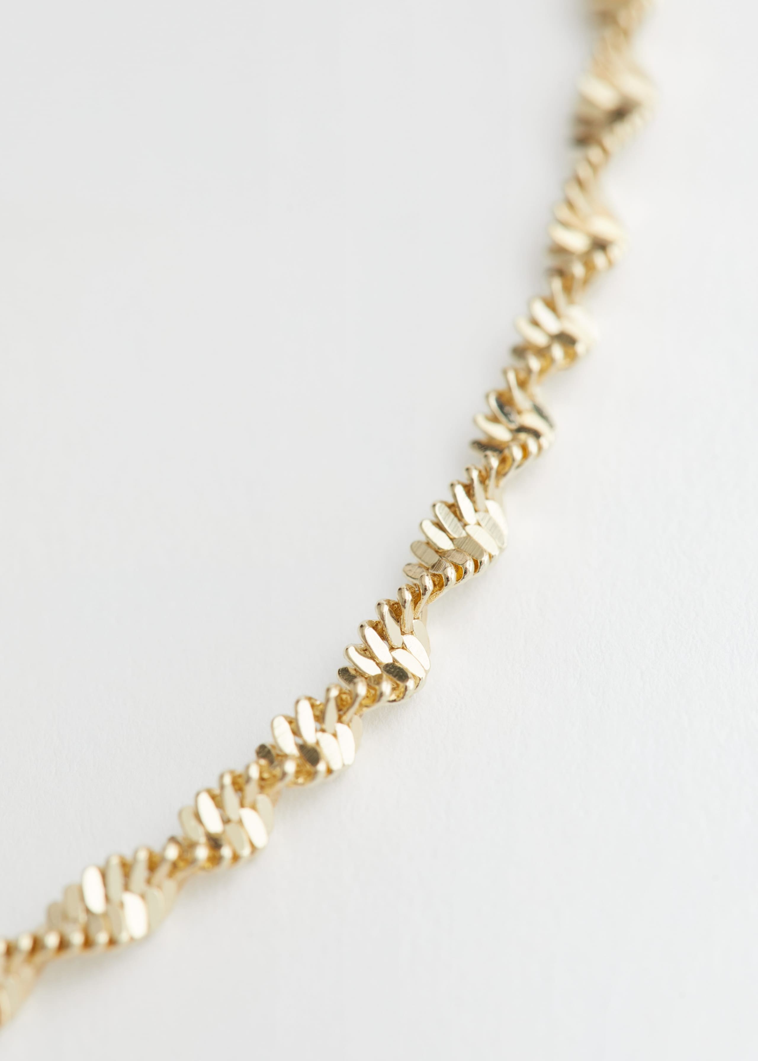 Spiral Twisted Chain Necklace - {{variantName}} - Descrizione dettagliata