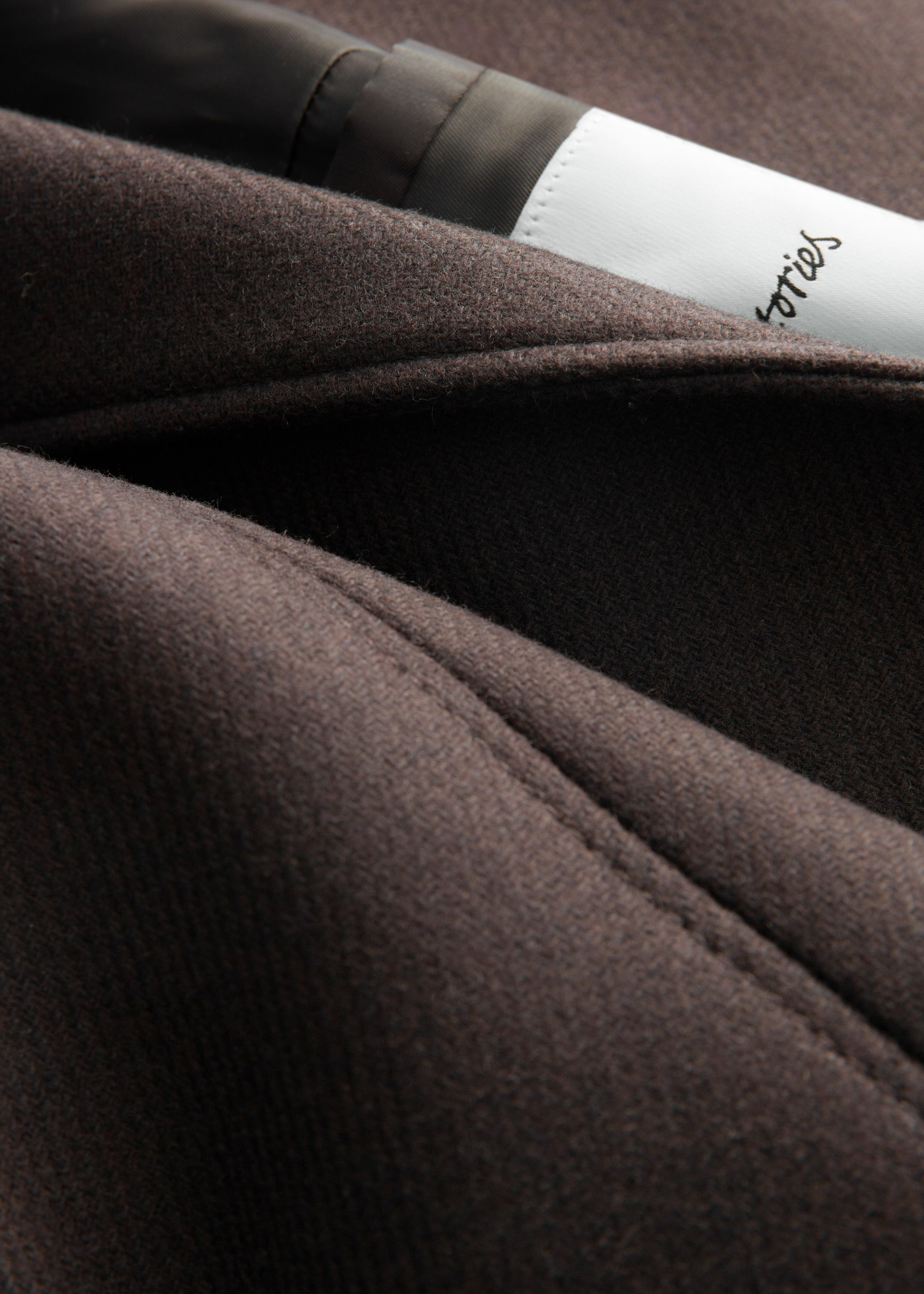 Agrandir l'image: Blazer ceinturé en laine - Marron foncé - FEMME | H&M FR 3