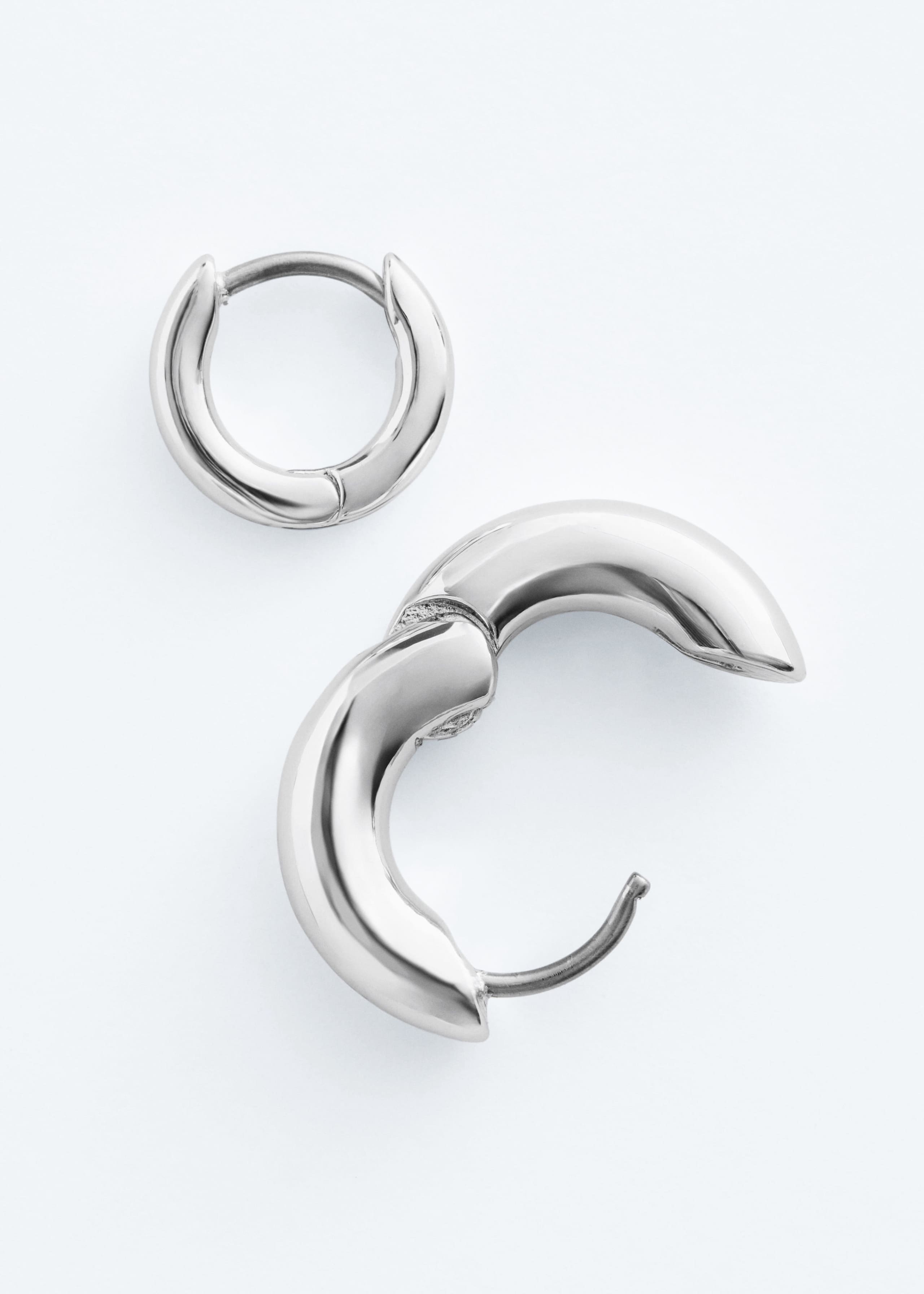 Image of Chunky Hoop Earring Set