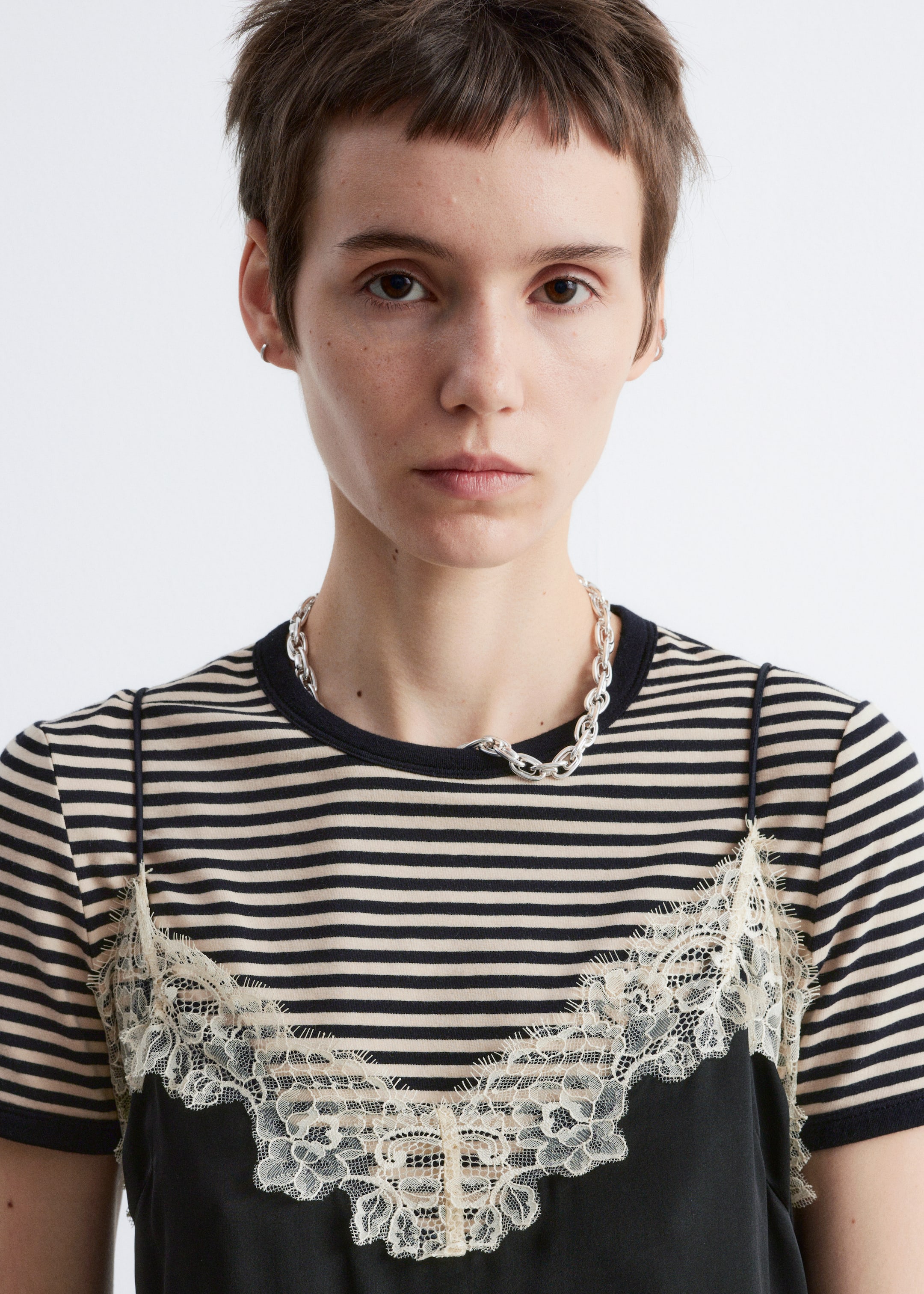 Visualizza immagine più grande: Abito sottoveste midi in raso - Nero - DONNA | H&M IT 2