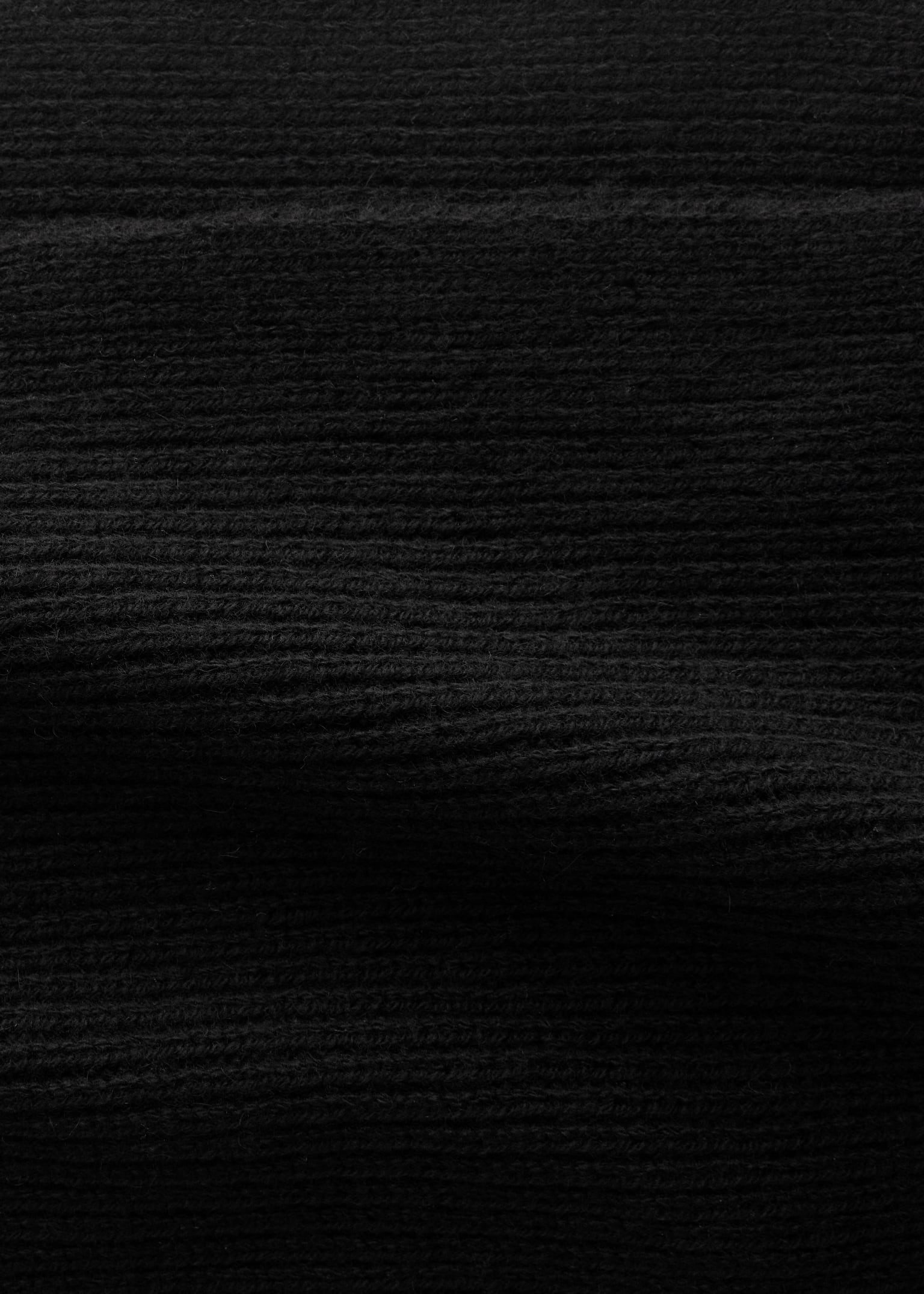 Hooded Wool Scarf - Černá/Mahogany/Kámen/Modrá - 3