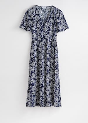 Navy Print