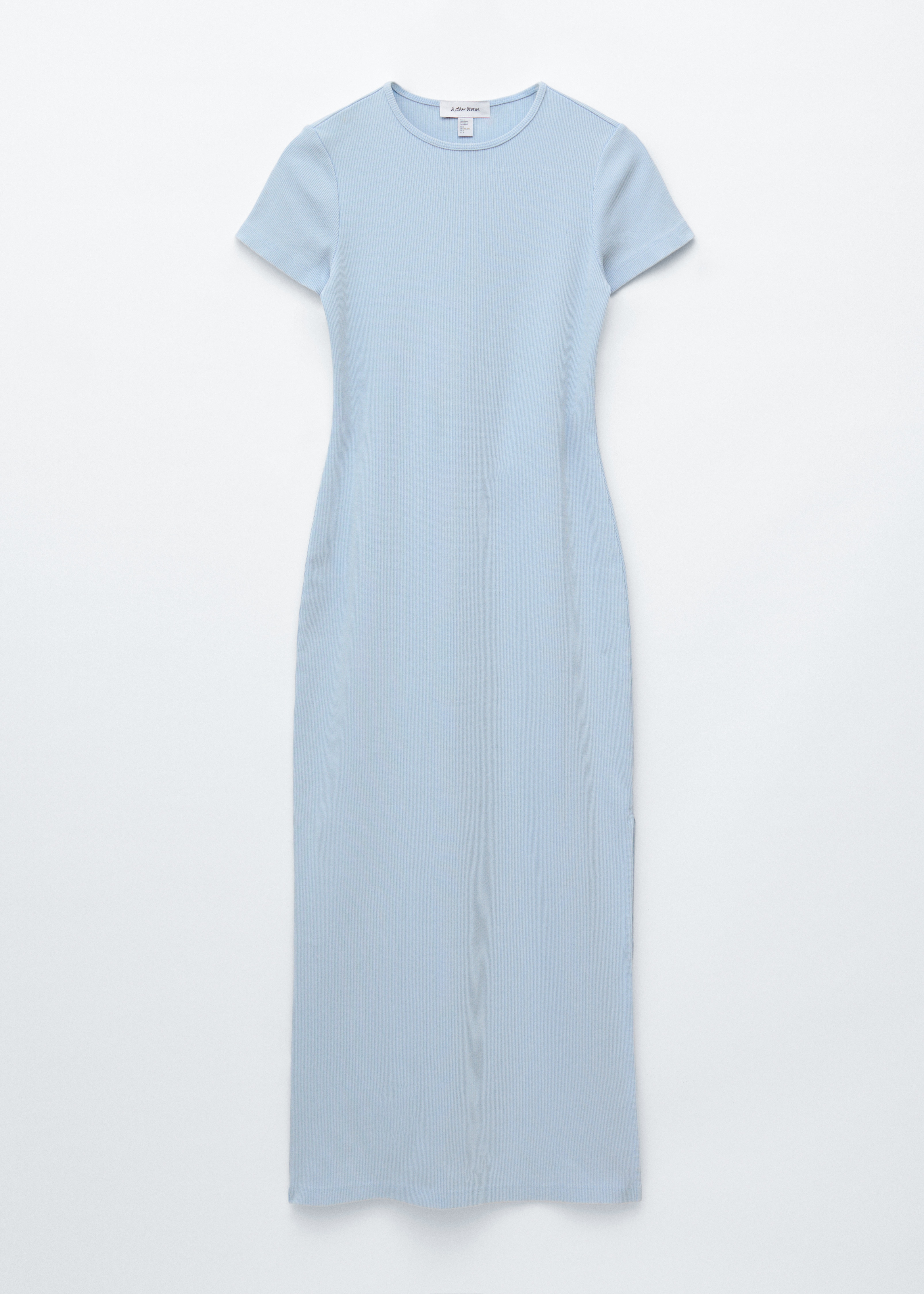 Midiklänning i trikå