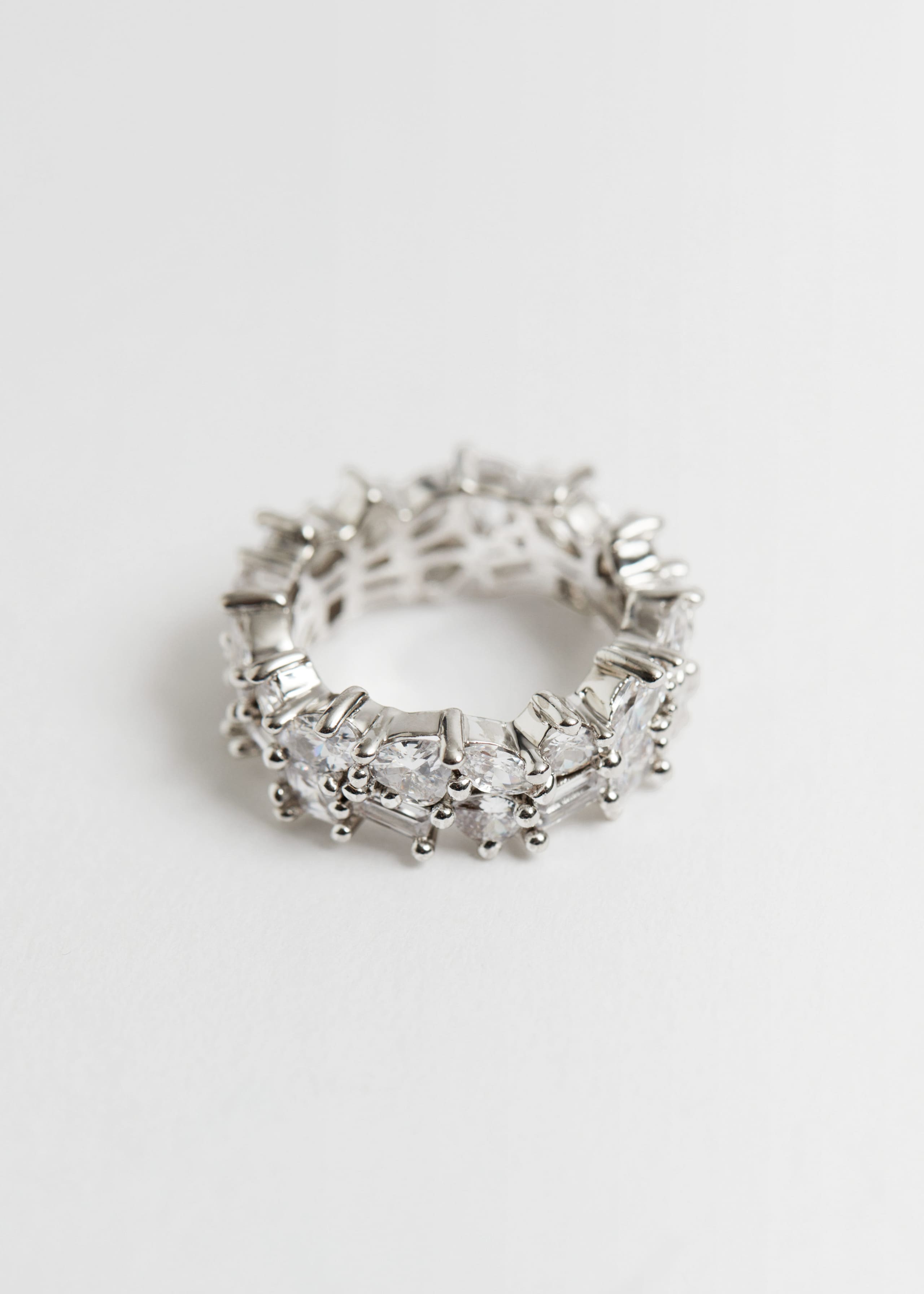 Crystal Mishmash Ring - Emerald - Still Life