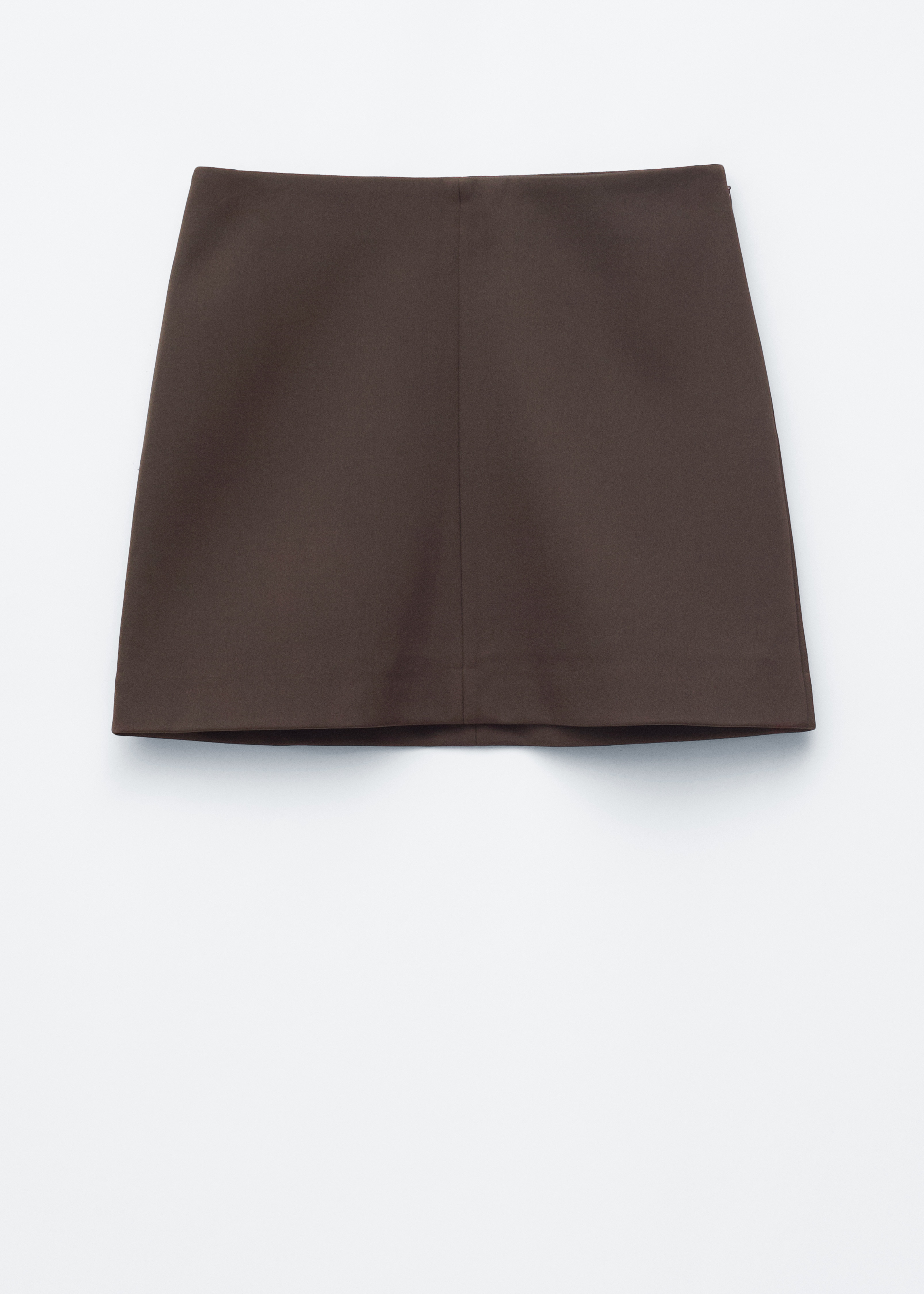 A-vonalú miniszoknya - Sötétbarna