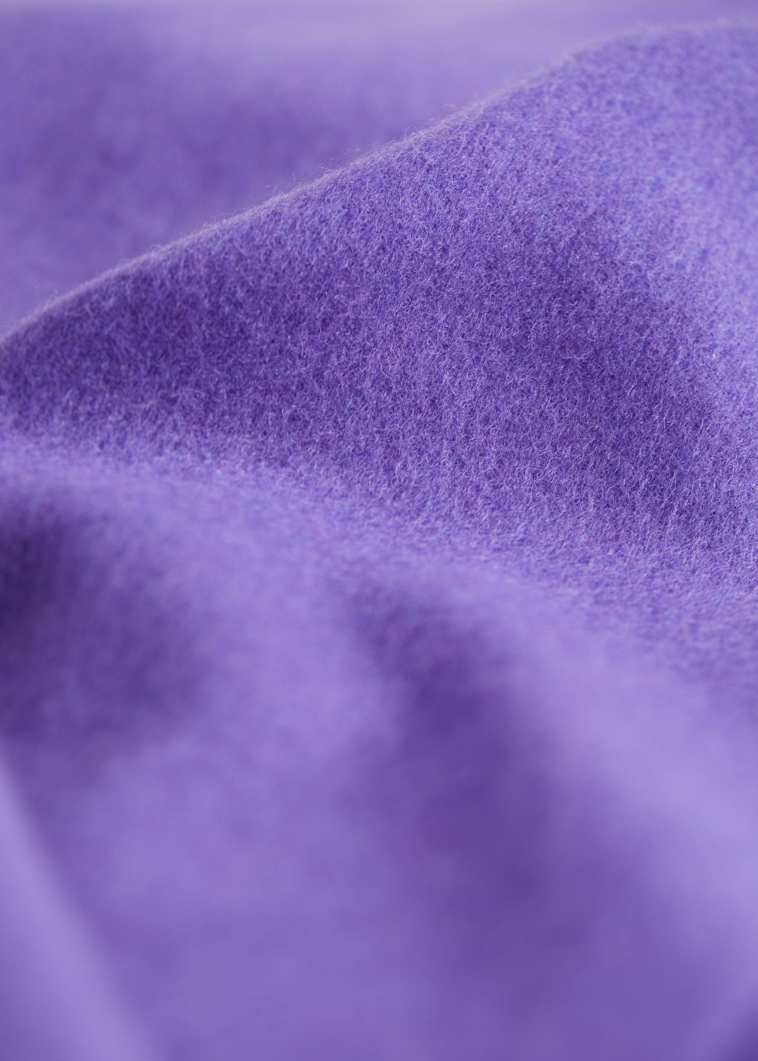 Fringed Wool Blanket Scarf - {{variantName}} - Detalle descriptivo