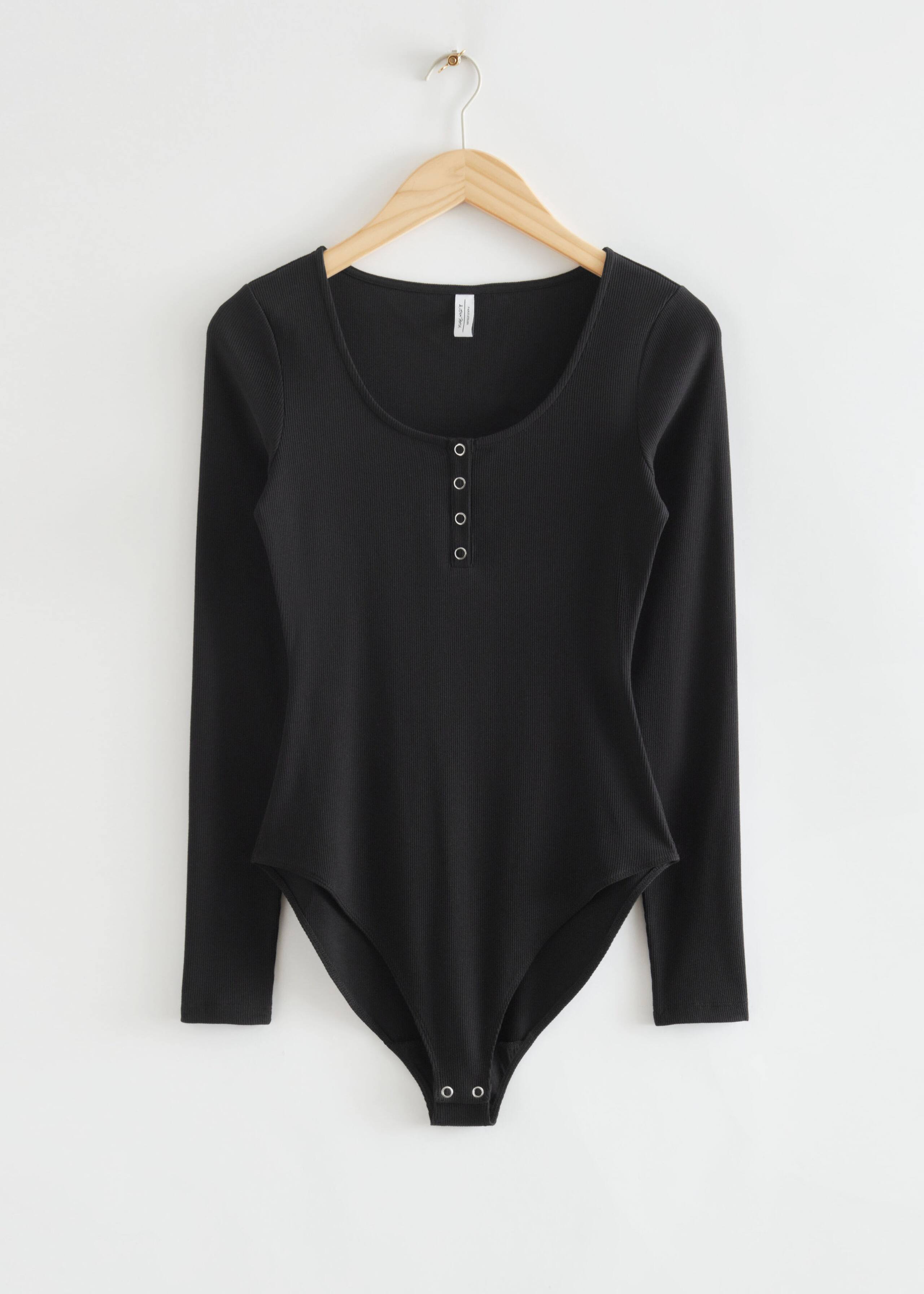 FittedRibbedBodysuit - Red - Natura morta