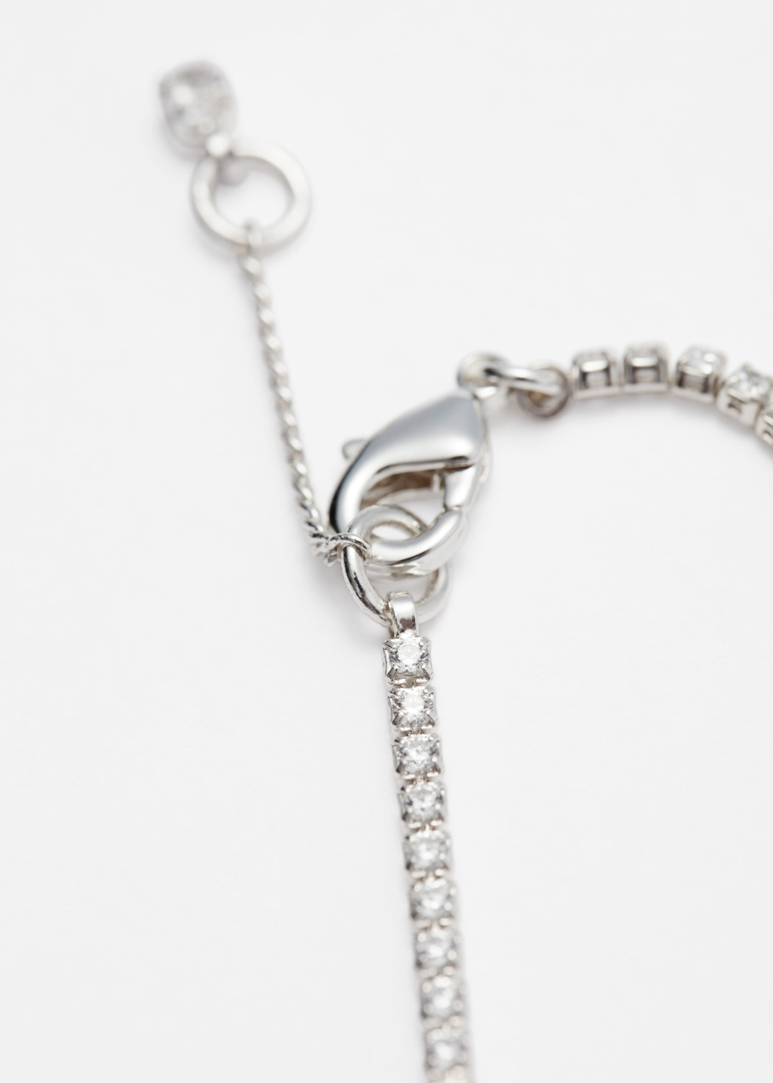 Bracelet rivière en strass - {{variantName}} - Descriptive Detail