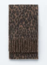 Dunkelbraun/Leopardenmuster