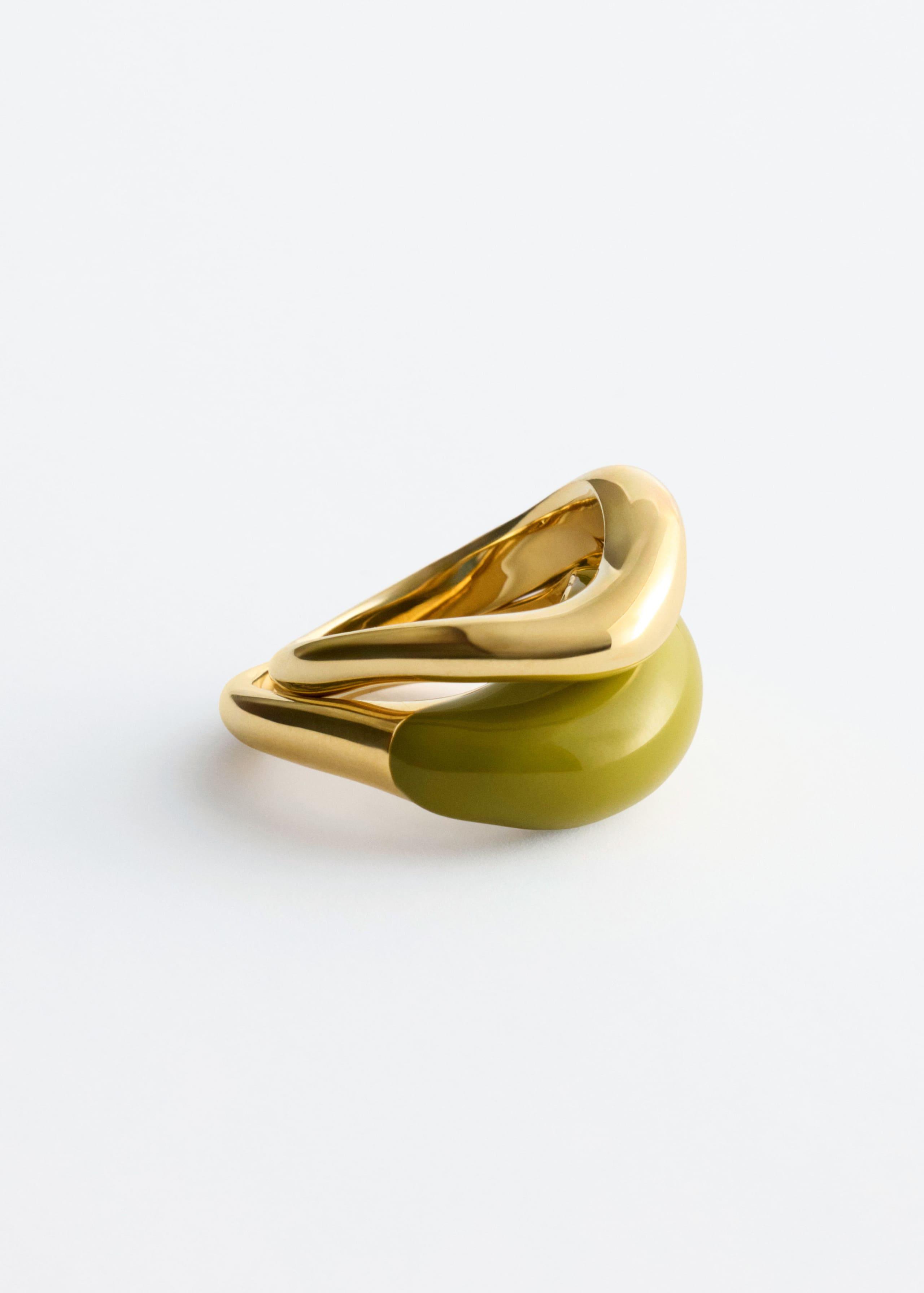 Image of Sculptural 2-Pack Ring Set