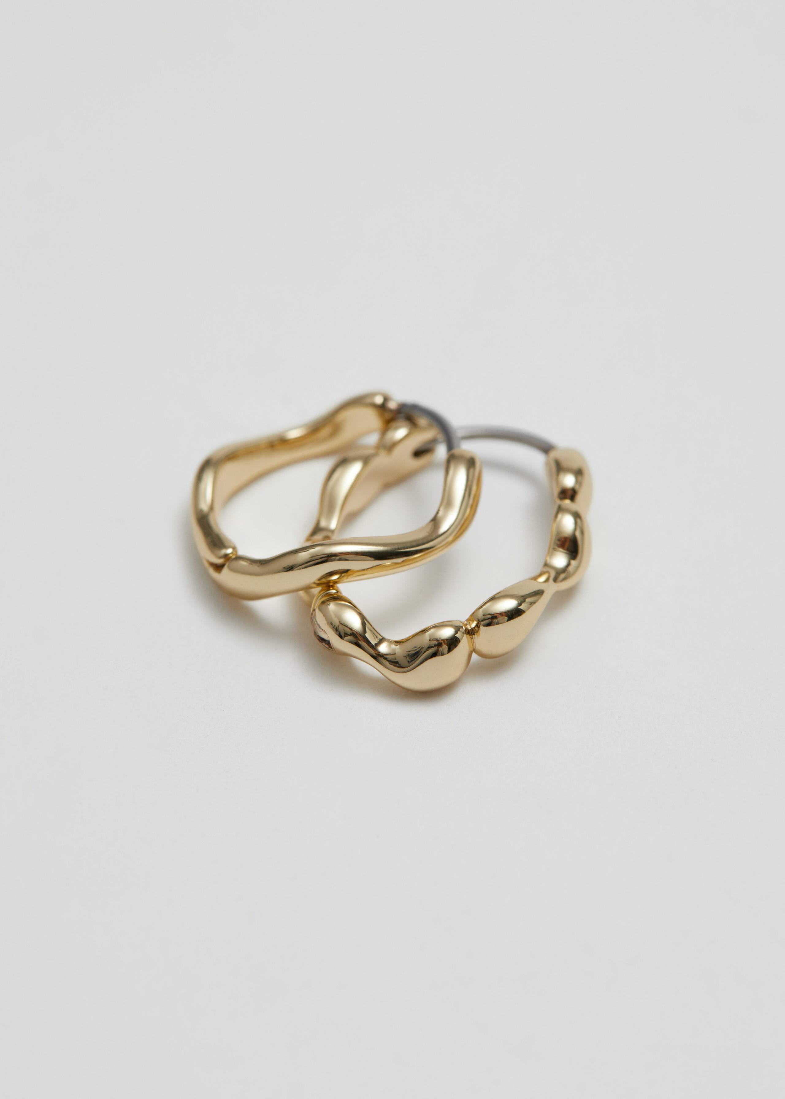 Hoop Earrings Set - Gold - Still Life