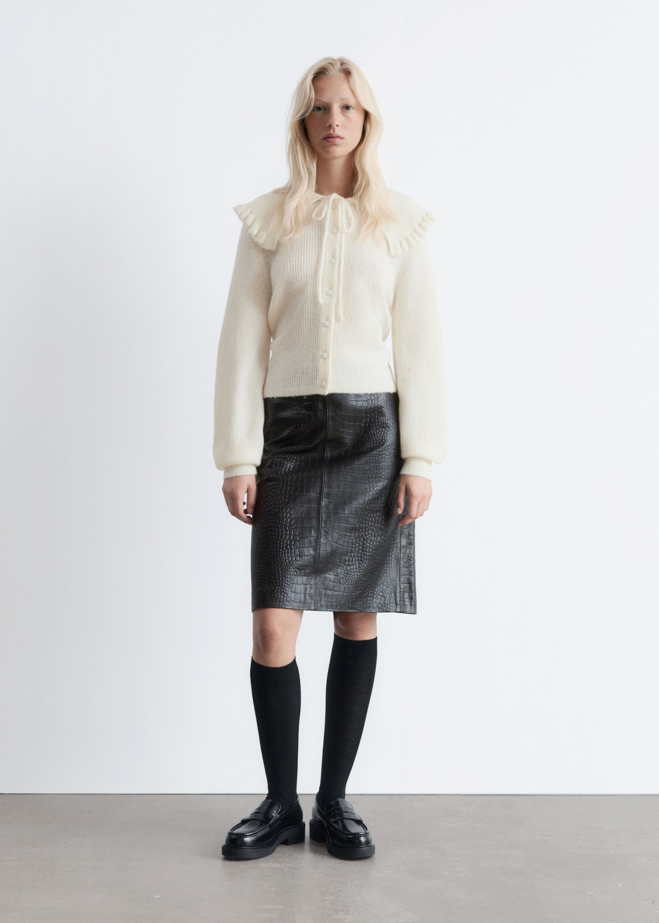 Image of Strickjacke aus Alpakamischung