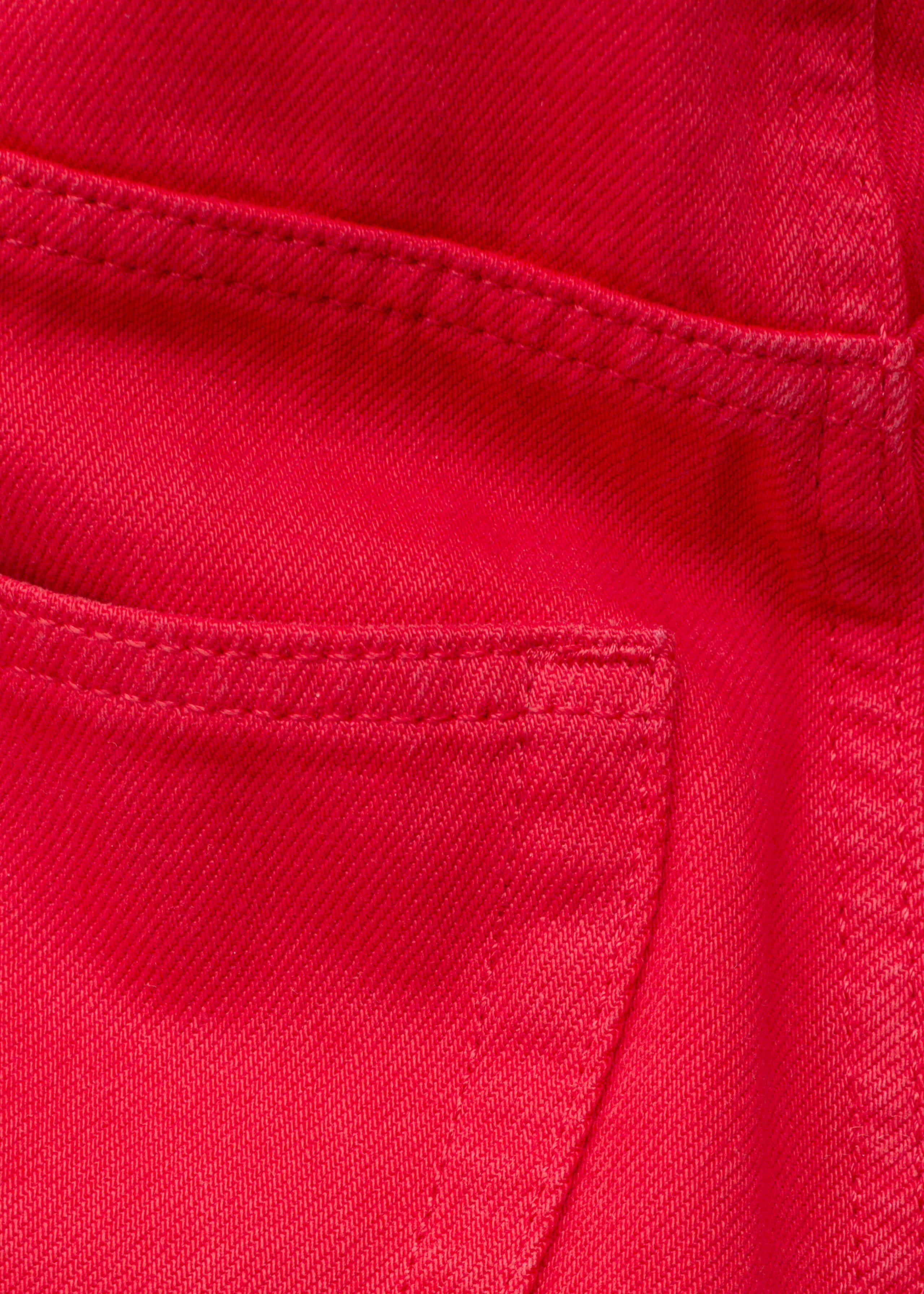 Image of High-Waist Denim Shorts