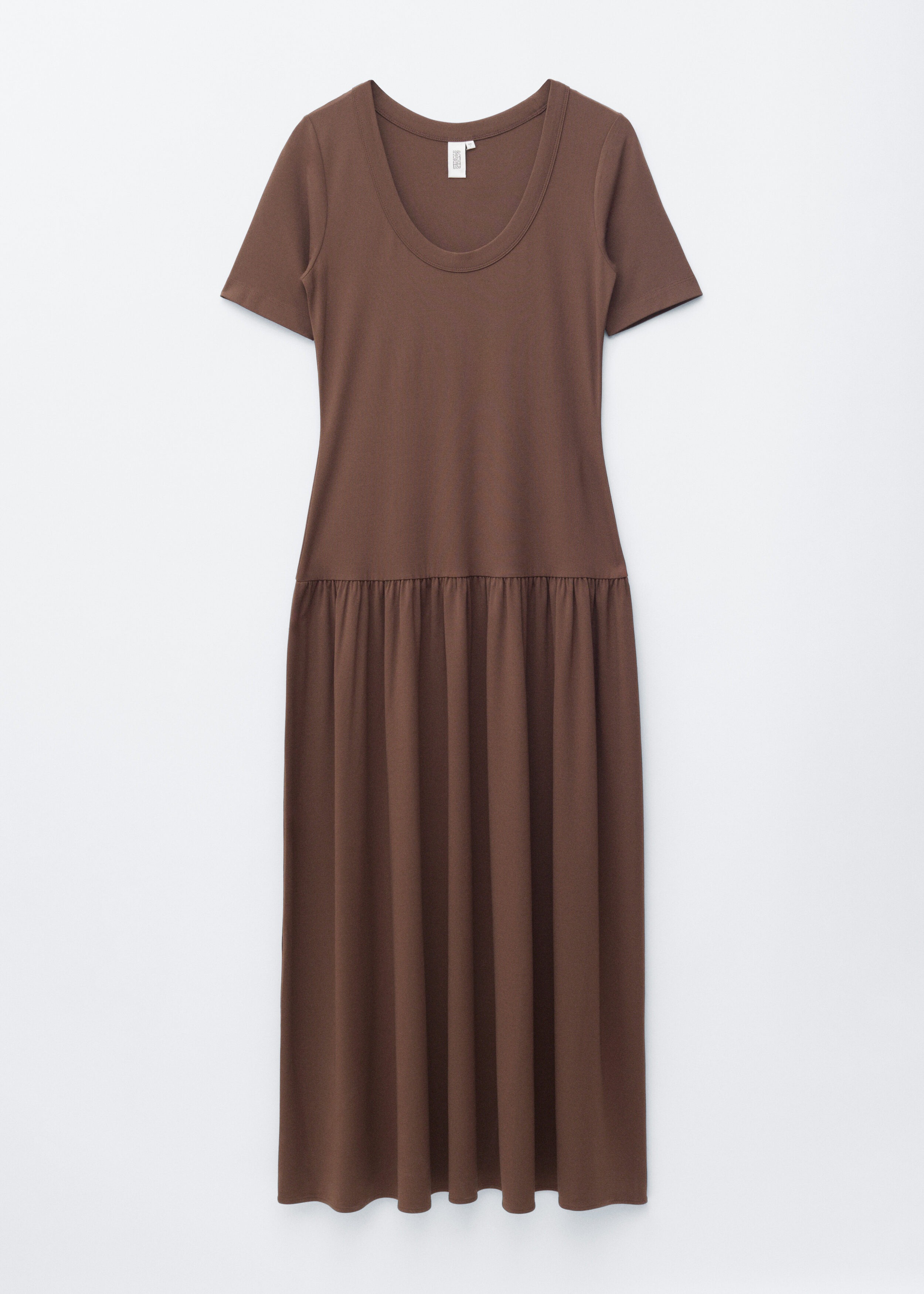 brushed jersey dress uniqlo Women's Brushed Jersey Dress
