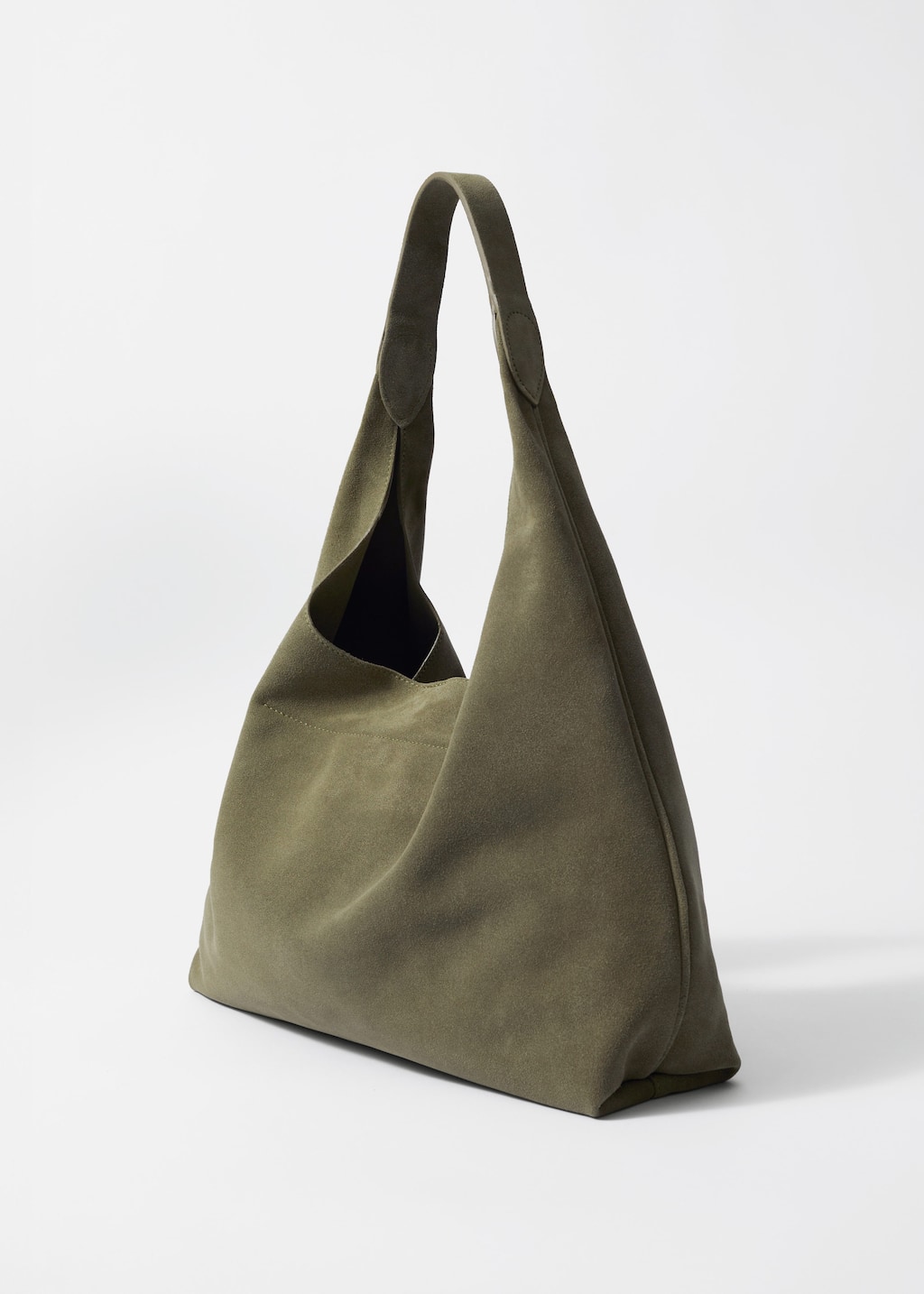 Image of Large Suede Tote Bag