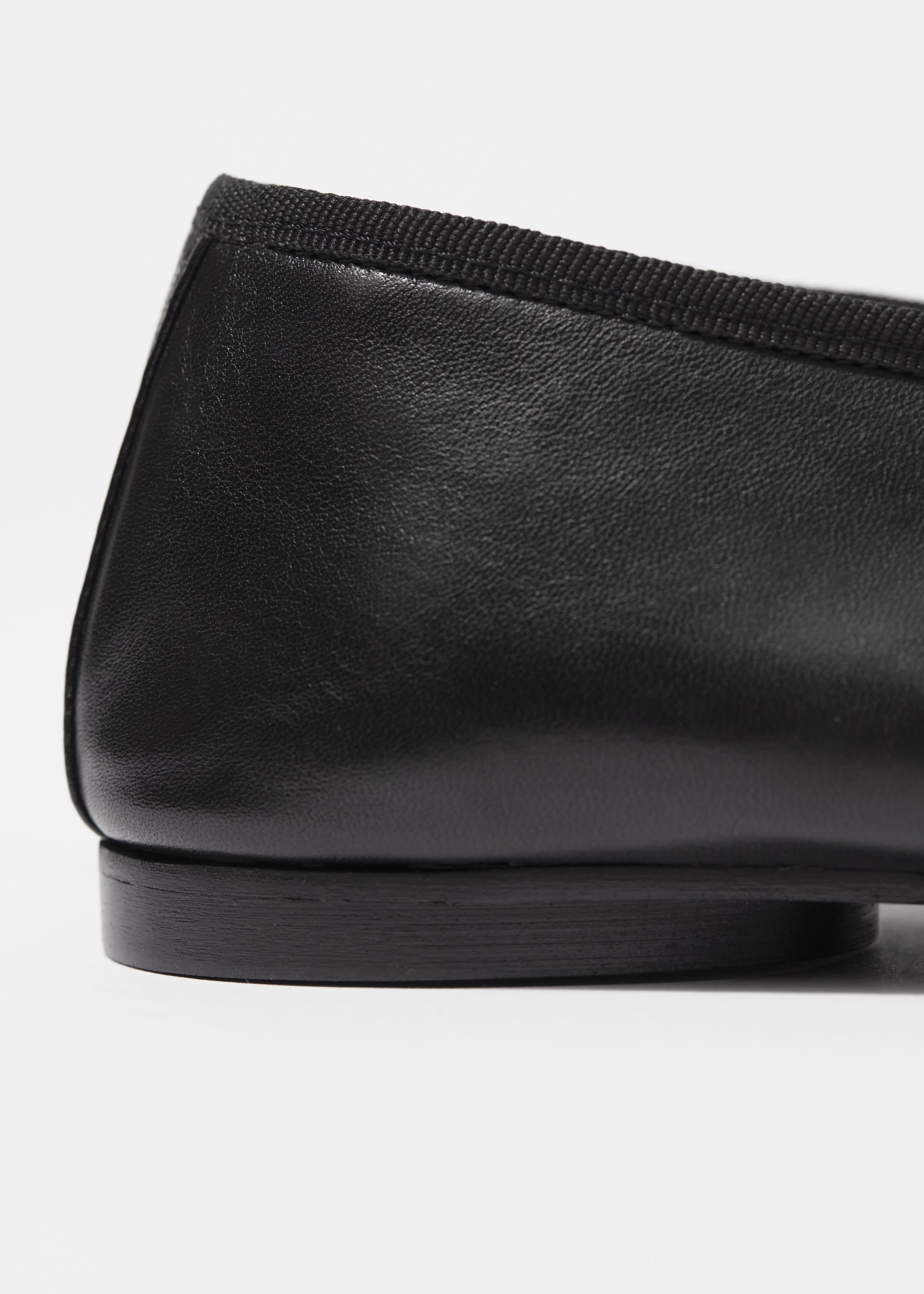 Ingrandisci l'immagine: Almond-Toe Ballerina Flats - Black - DONNA | H&M CH 3