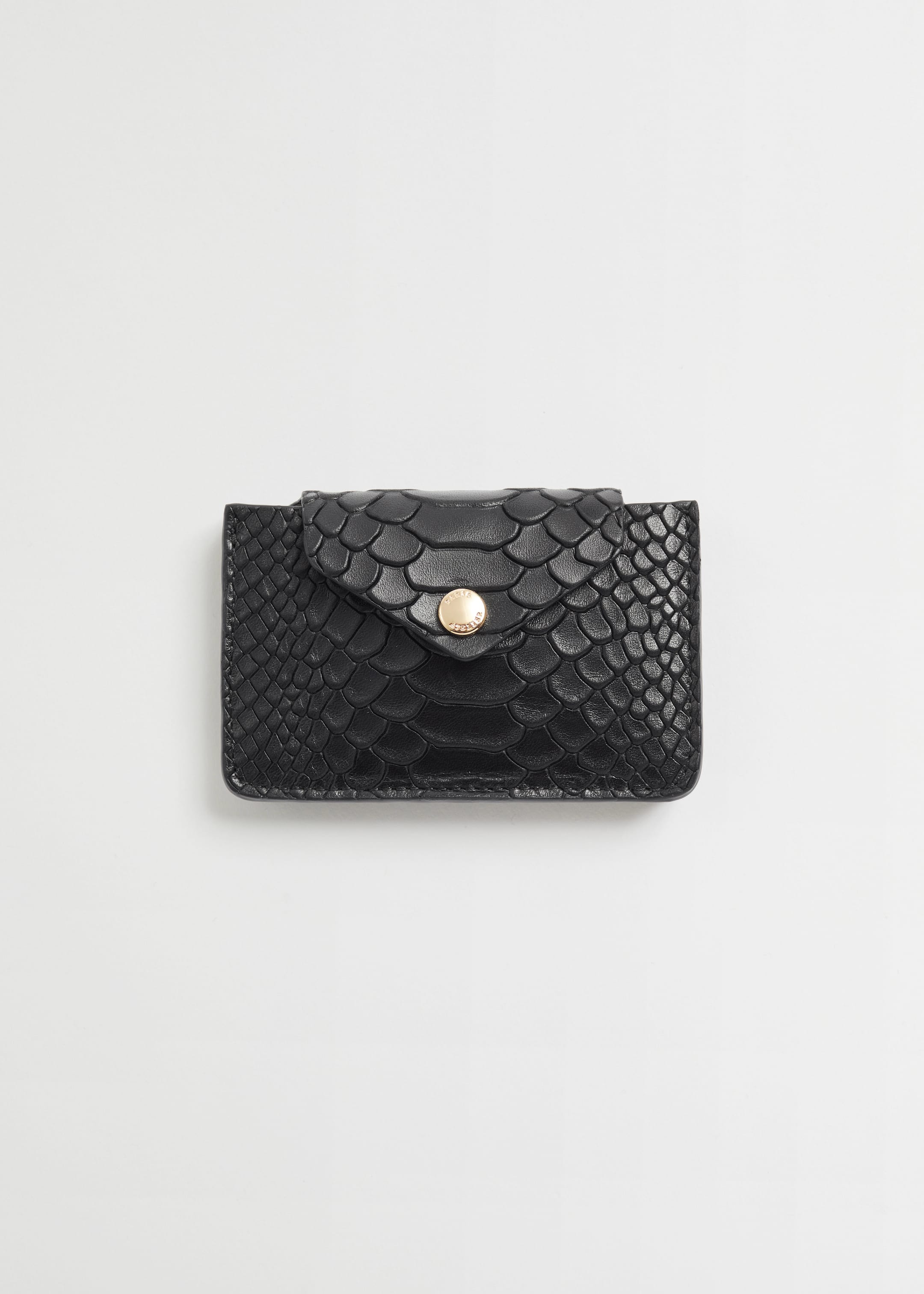 Ingrandisci l'immagine: Leather Card Holder - Black - DONNA | H&M CH 1
