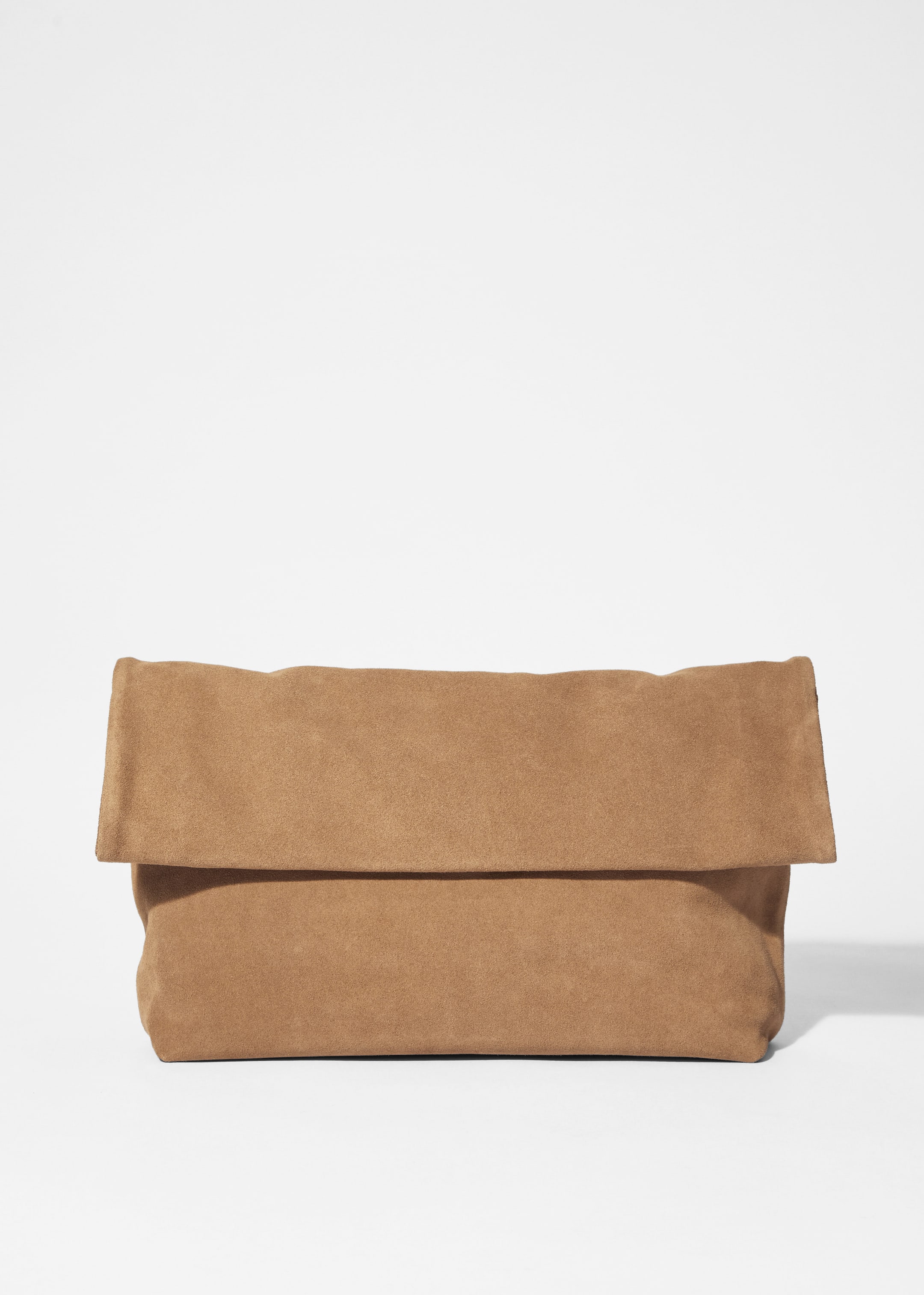 Nagyobb kép megtekintése: Összehajtható clutch - Bézs velúr - NŐI | H&M HU 2