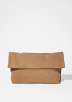 Beige suede