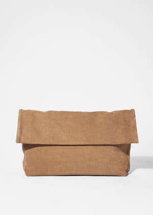 Beige suede