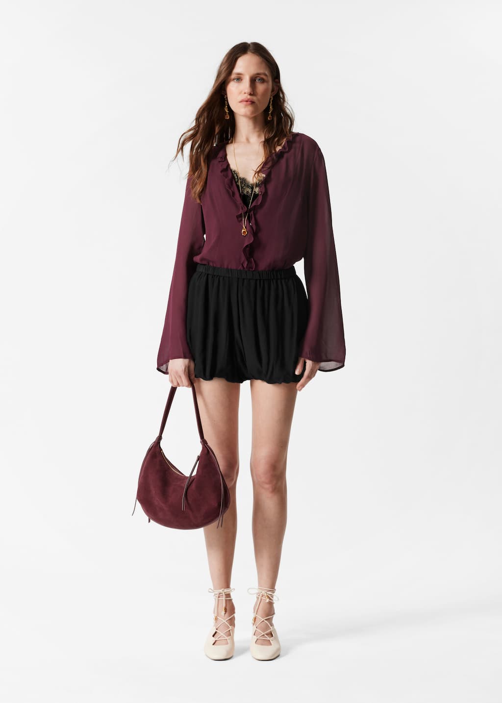 Image of Elastic Bubble Shorts