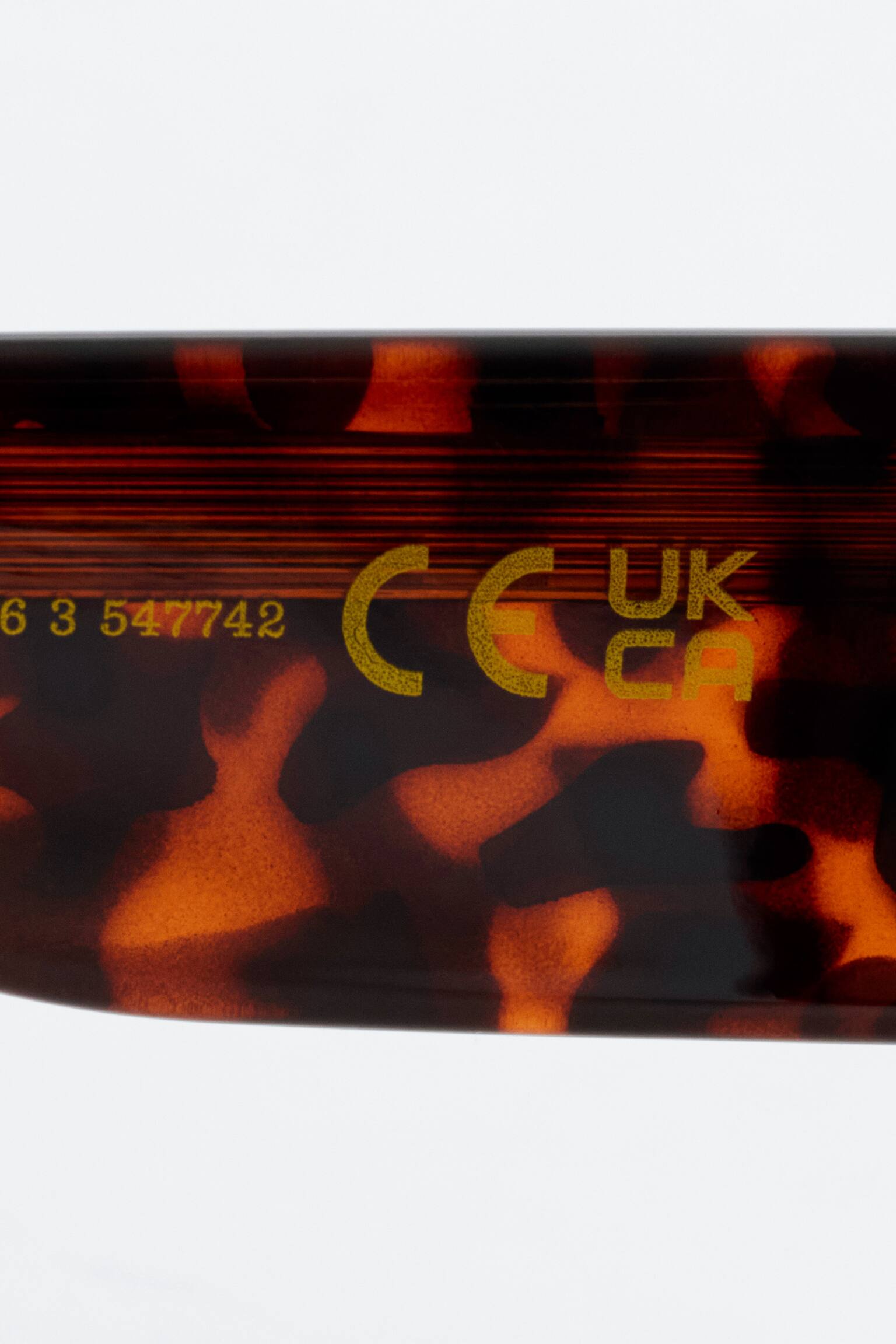 Occhiali da sole in stile aviatore oversize - Tartaruga marrone/Verde - 2