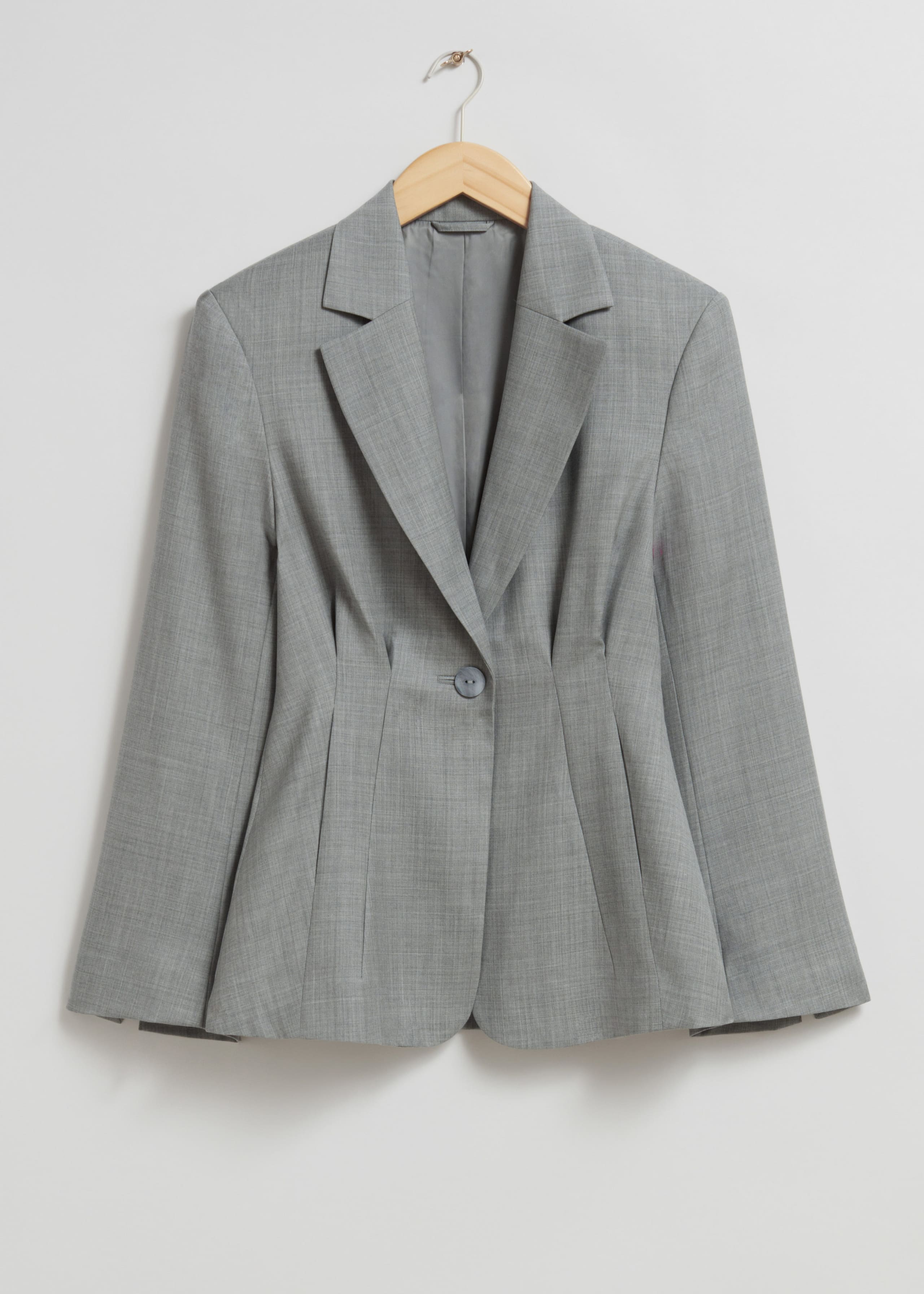 Image of Pleated Blazer