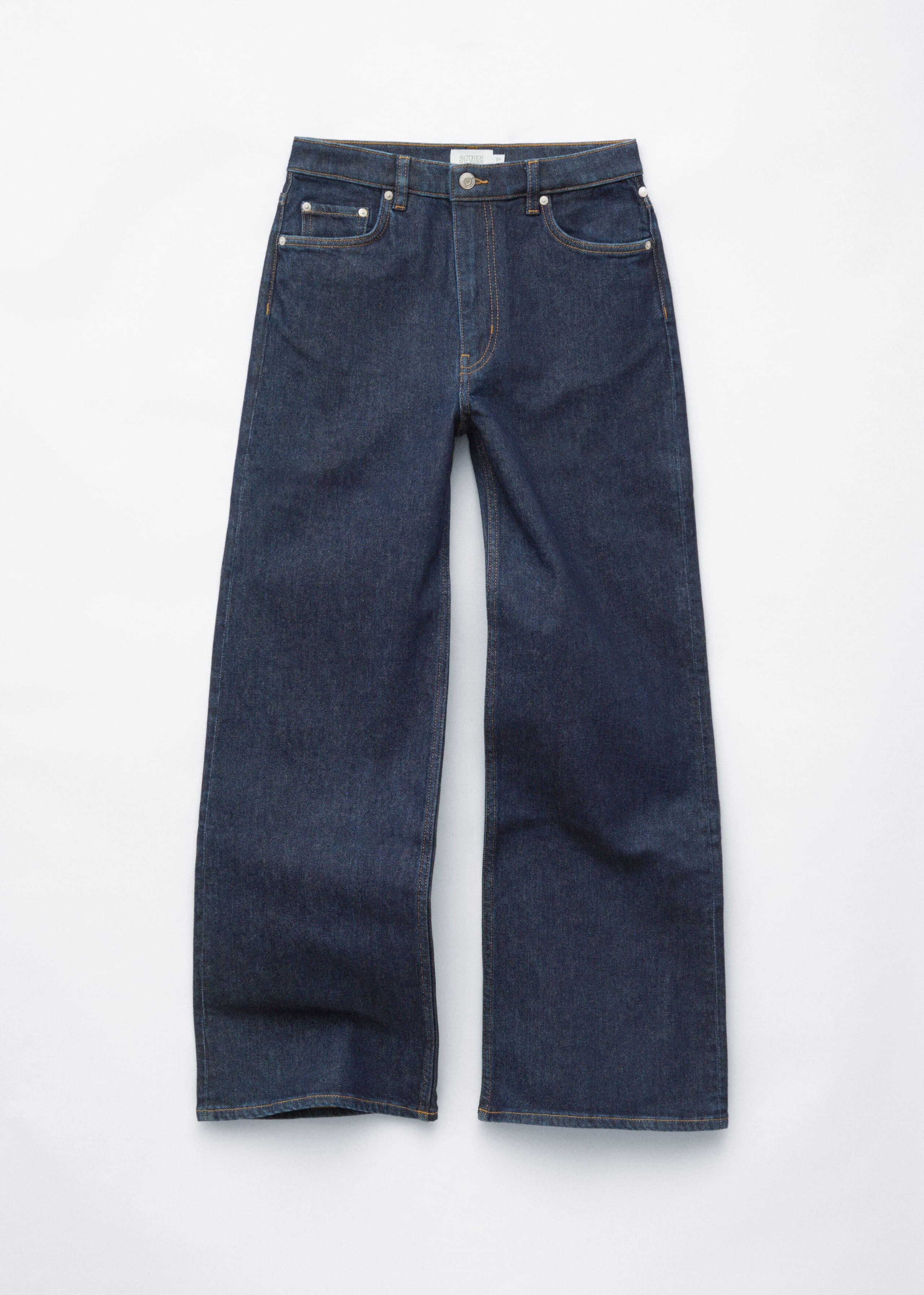 Wide-Leg Jeans - Dark Blue - Still Life