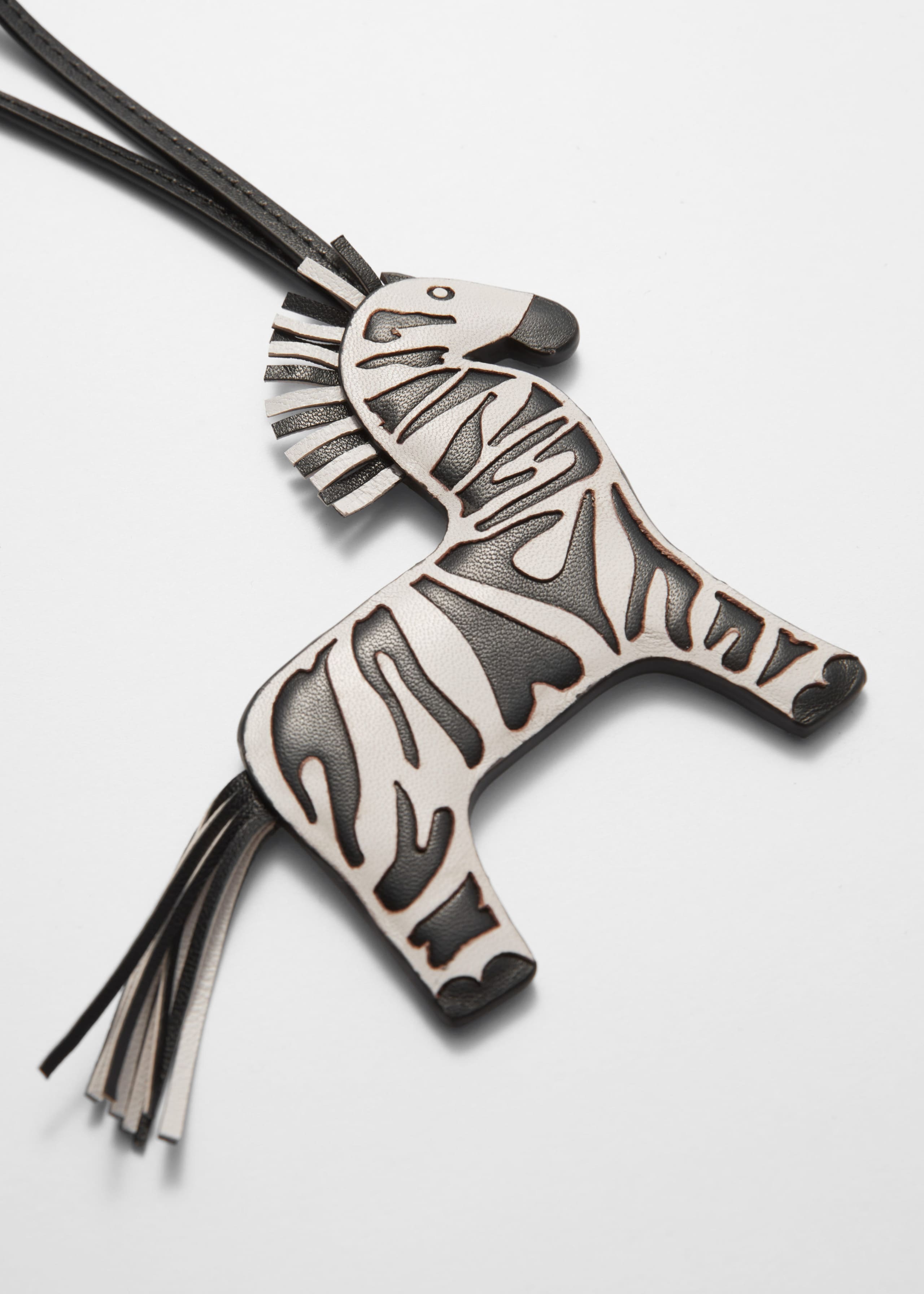 Zebra Bag Charm - {{variantName}} - Descriptive Detail