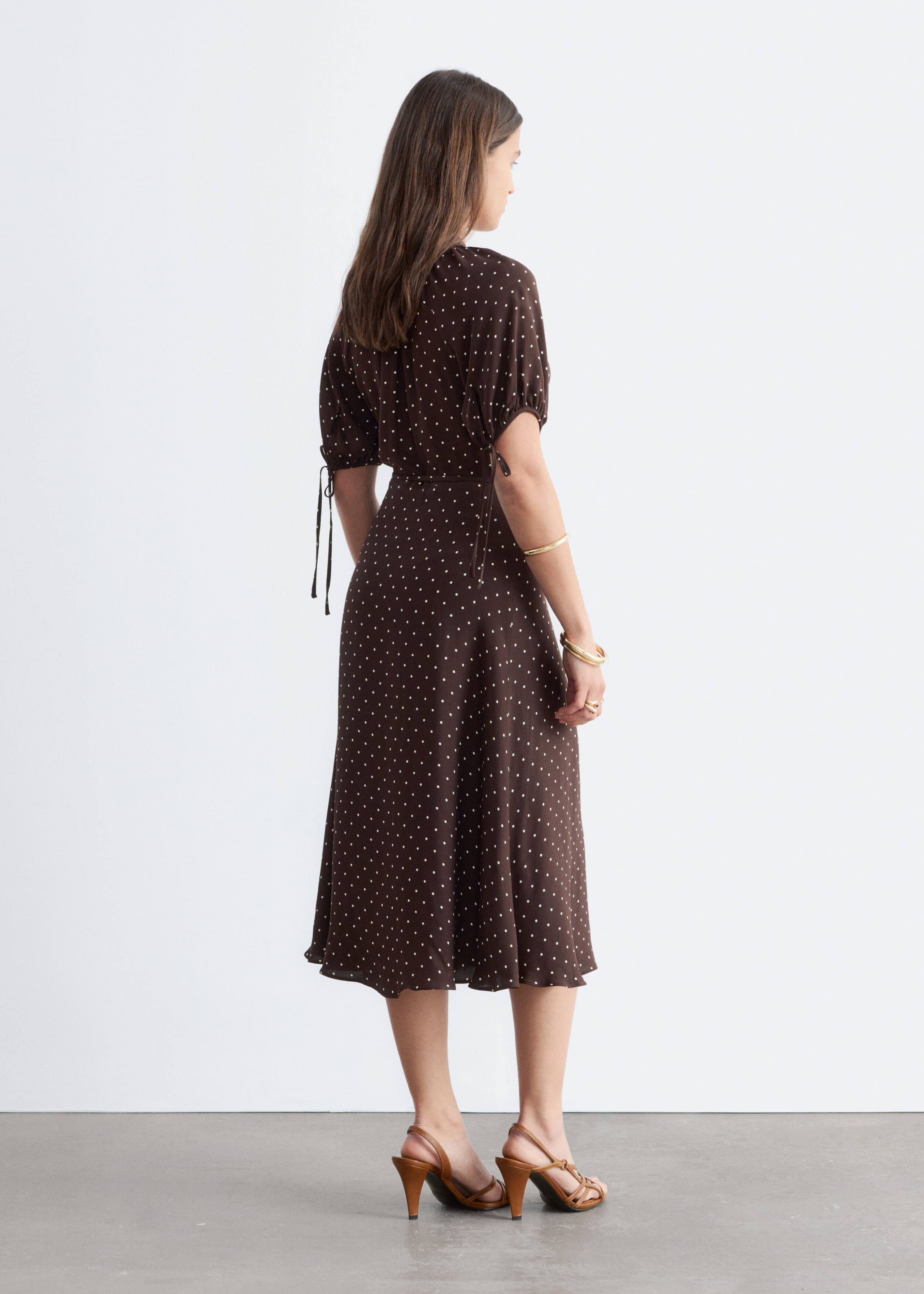 Image of Tie-Waist Midi Dress