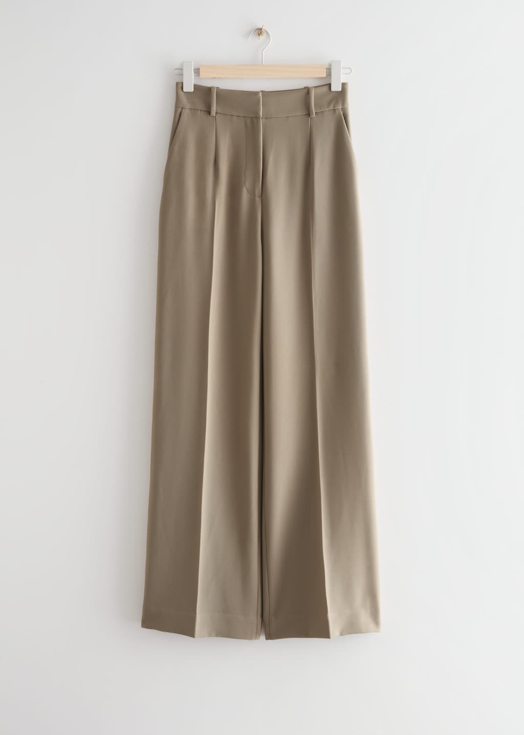 Wide Flared Trousers - Mole - Bodegón